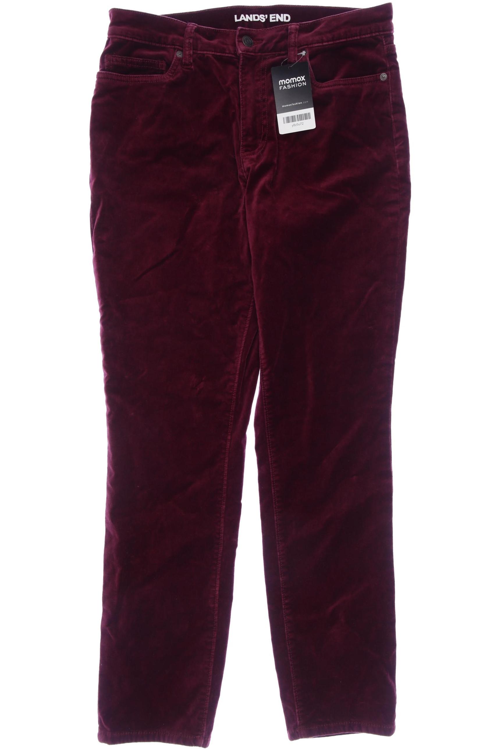 

Lands End Damen Stoffhose, bordeaux, Gr. 38