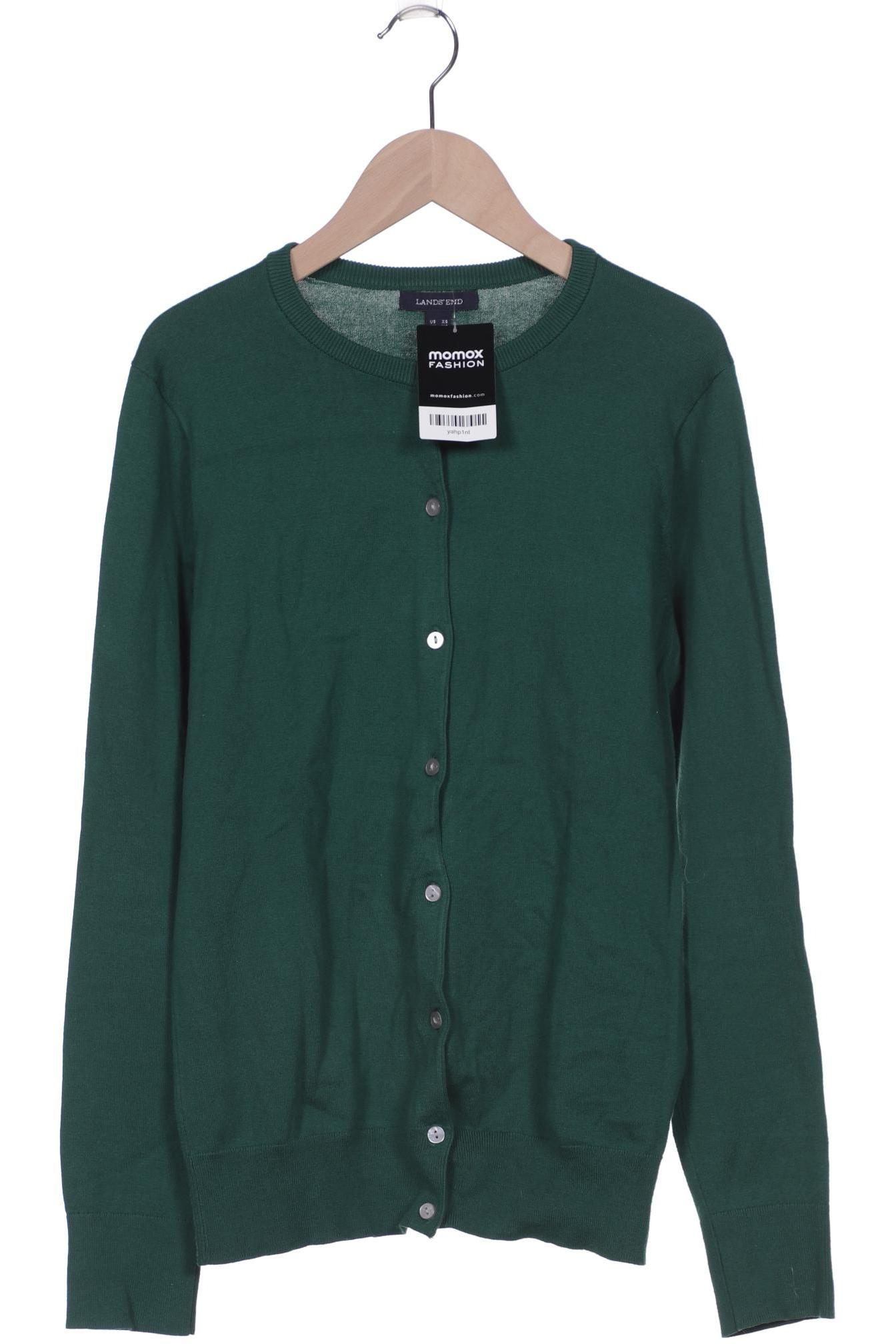 

Lands´End Damen Strickjacke, grün