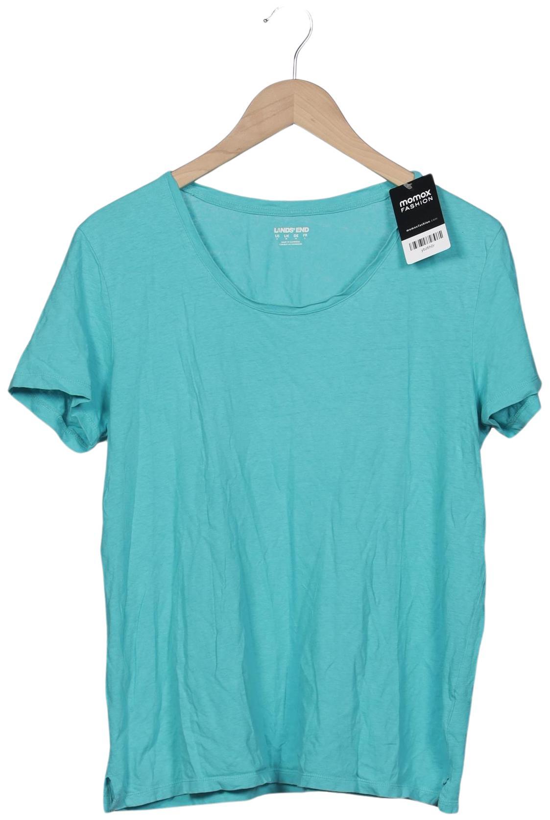 

Lands End Damen T-Shirt, türkis, Gr. 38