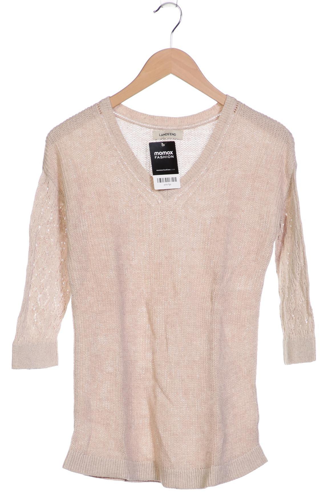 

Lands End Damen Pullover, beige, Gr. 36