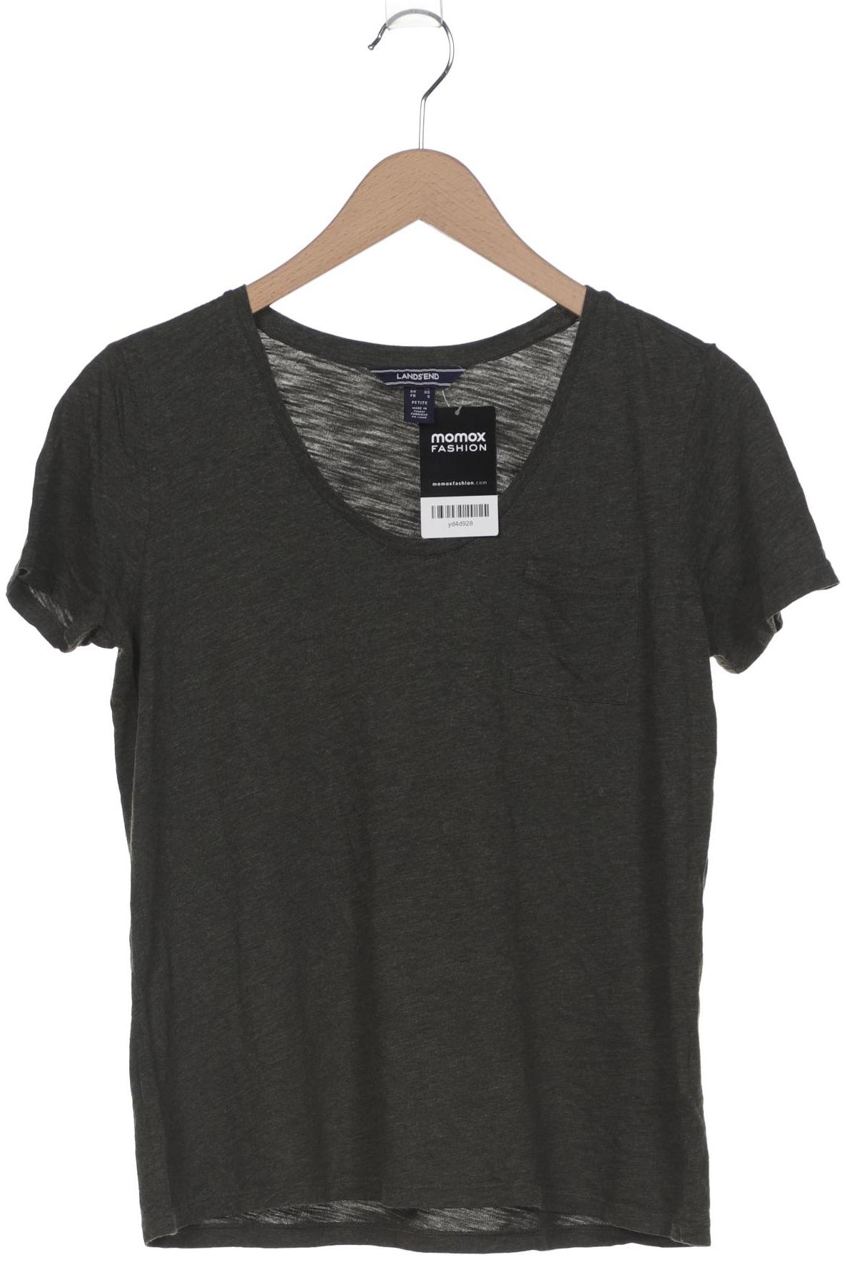 

Lands End Damen T-Shirt, grün, Gr. 34