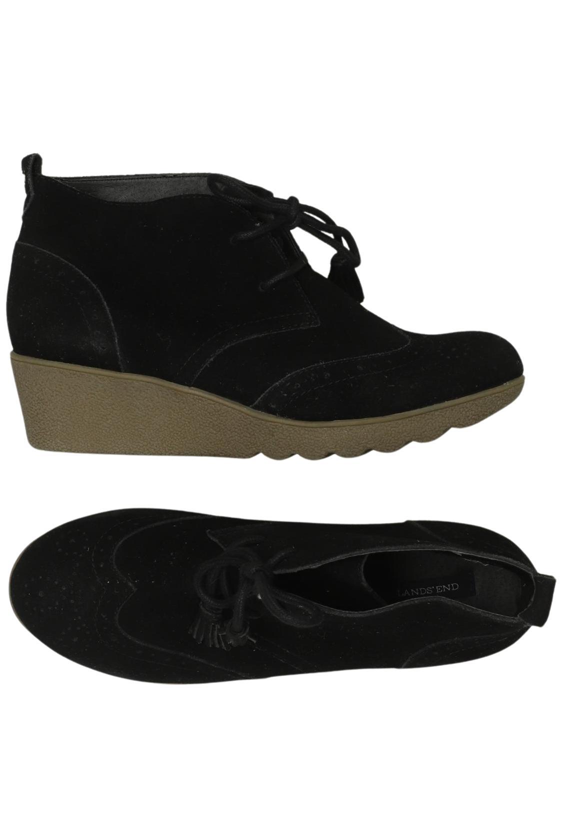 

Lands End Damen Stiefelette, schwarz, Gr. 41