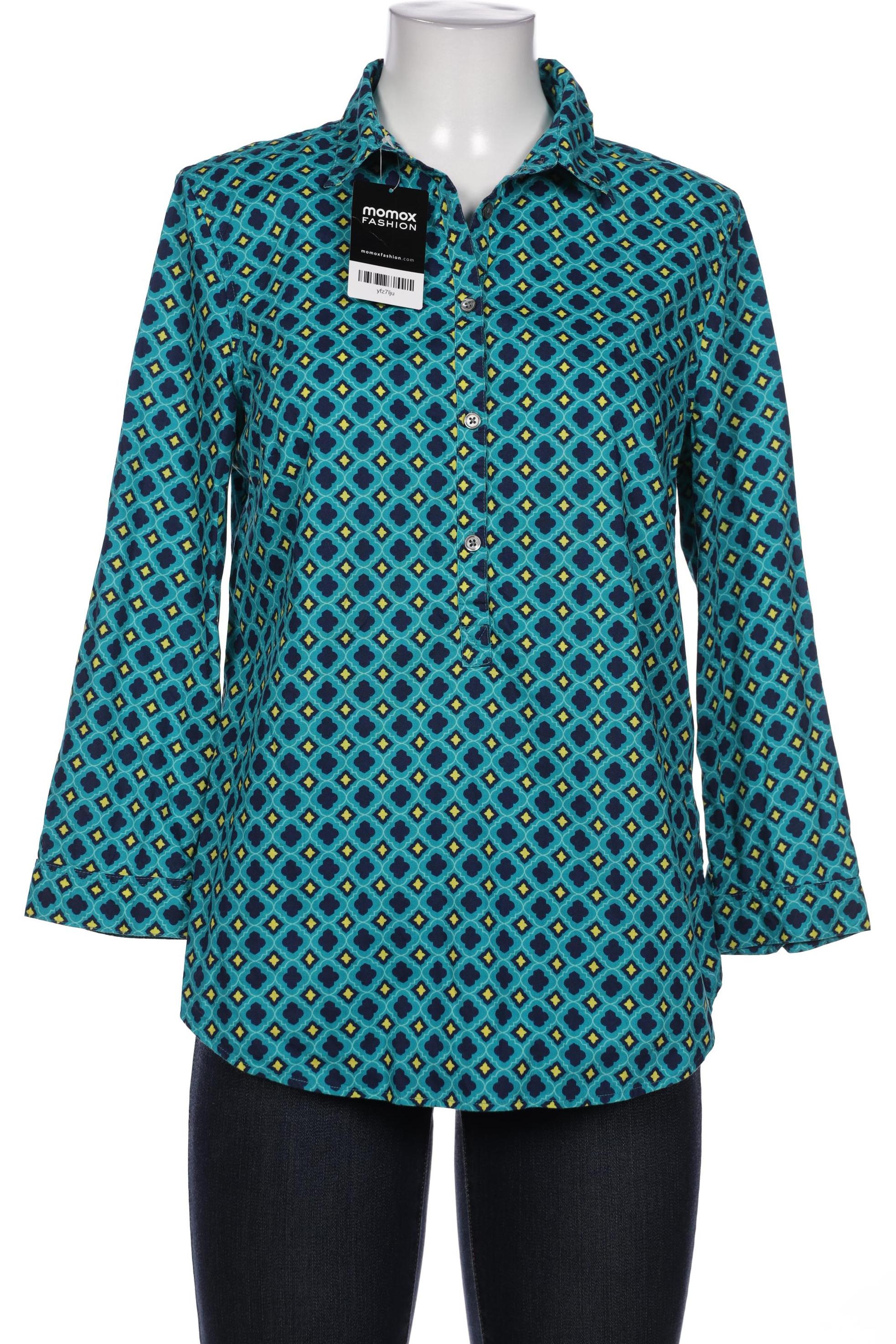 

Lands End Damen Bluse, blau, Gr. 40