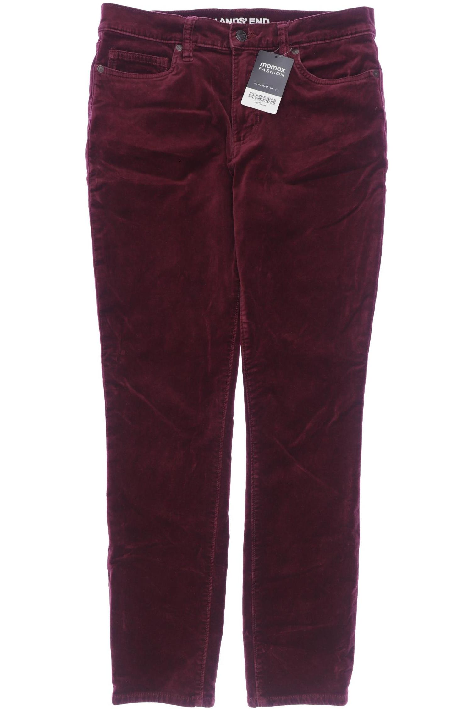 

Lands End Damen Stoffhose, bordeaux, Gr. 36