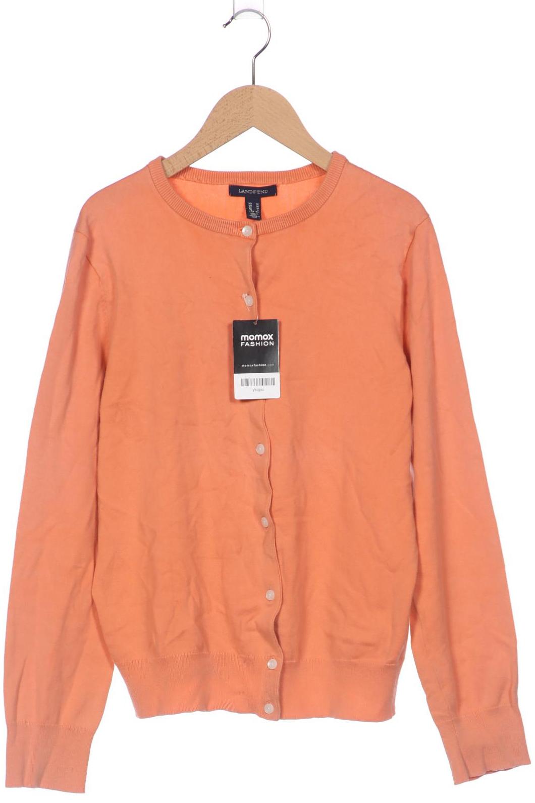 

Lands End Damen Strickjacke, orange, Gr. 38