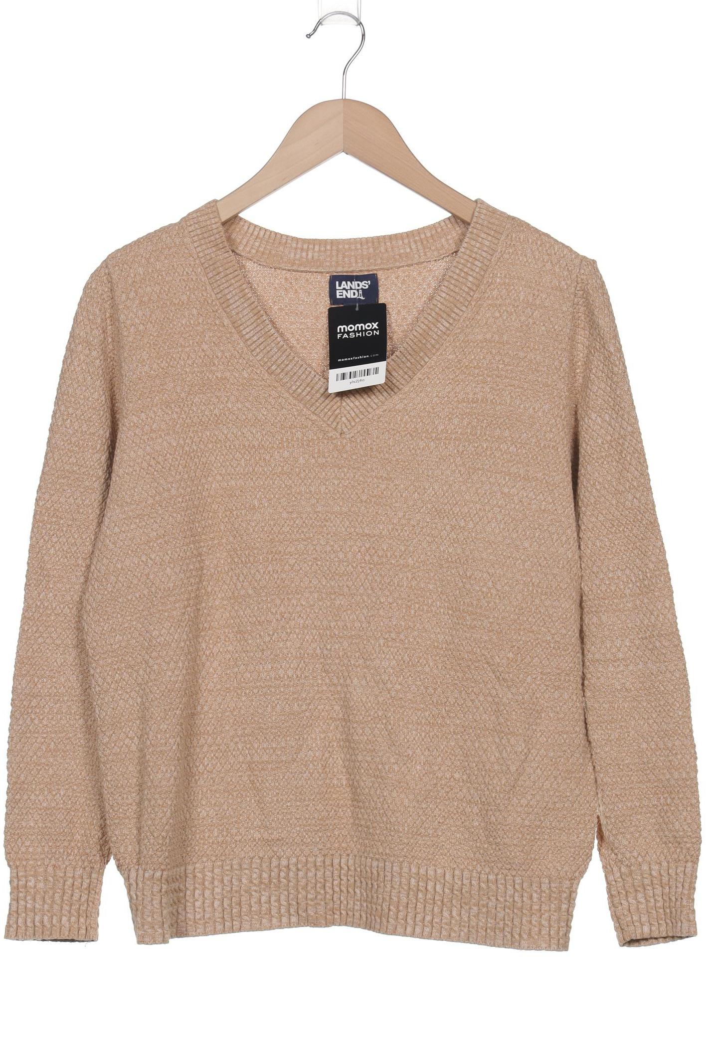 

Lands End Damen Pullover, beige, Gr. 36