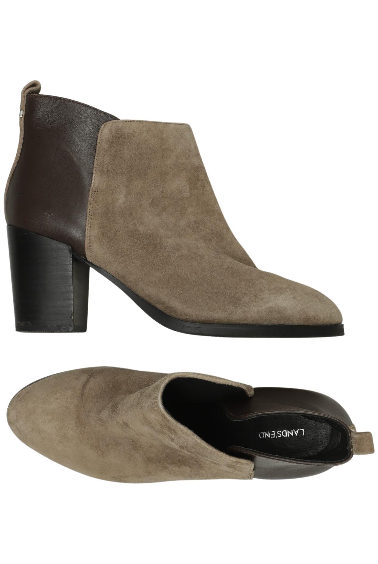 

Lands End Damen Stiefelette, braun, Gr. 8.5