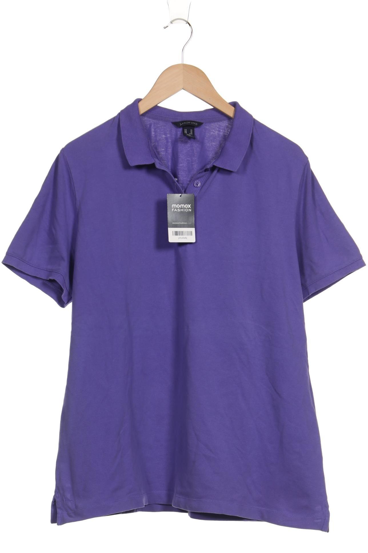 

Lands End Damen Poloshirt, flieder, Gr. 44