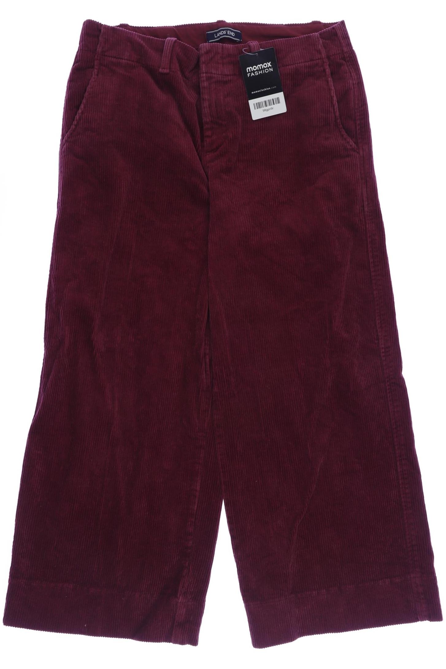 

Lands End Damen Stoffhose, bordeaux, Gr. 34
