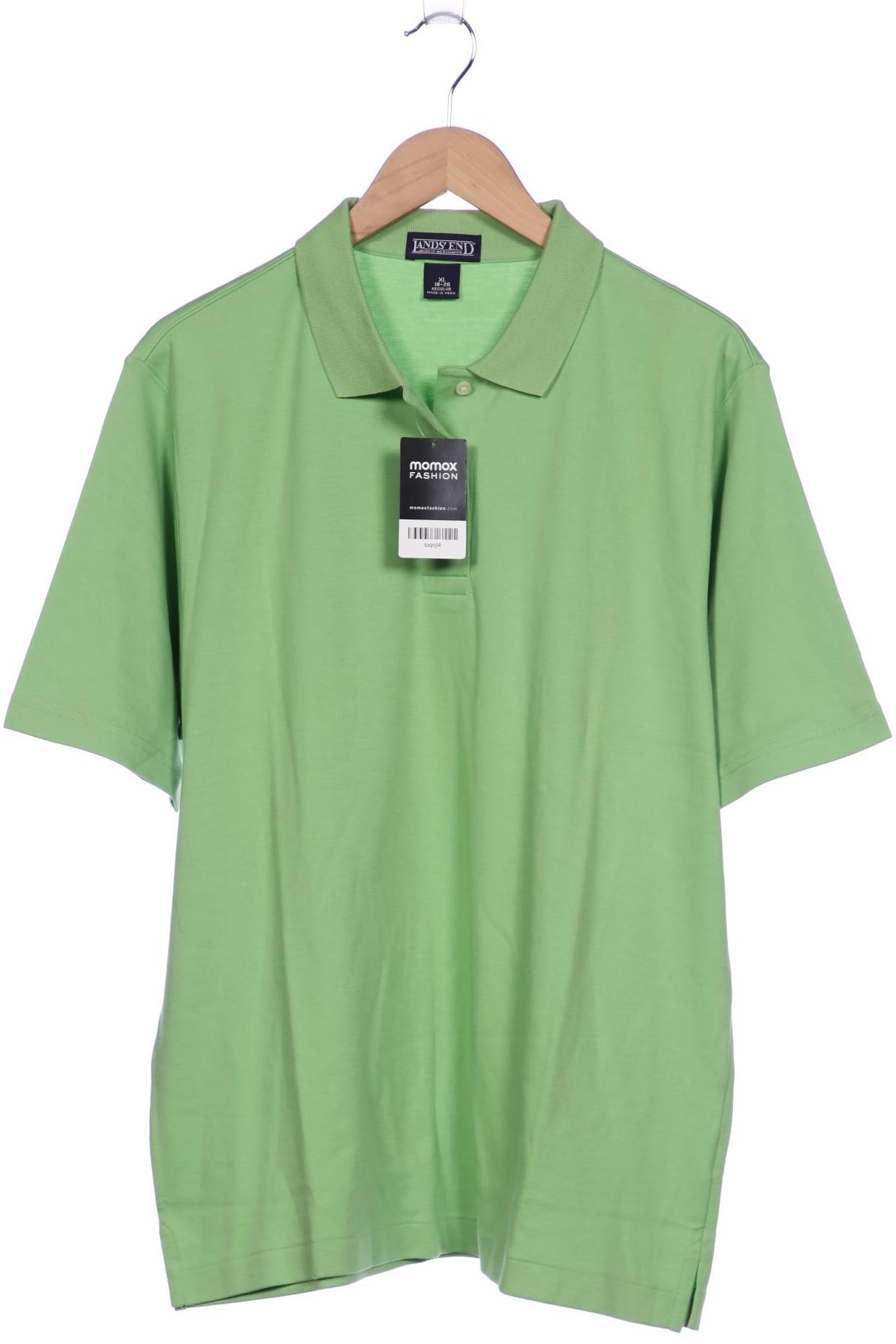 

Lands End Damen Poloshirt, grün, Gr. 44