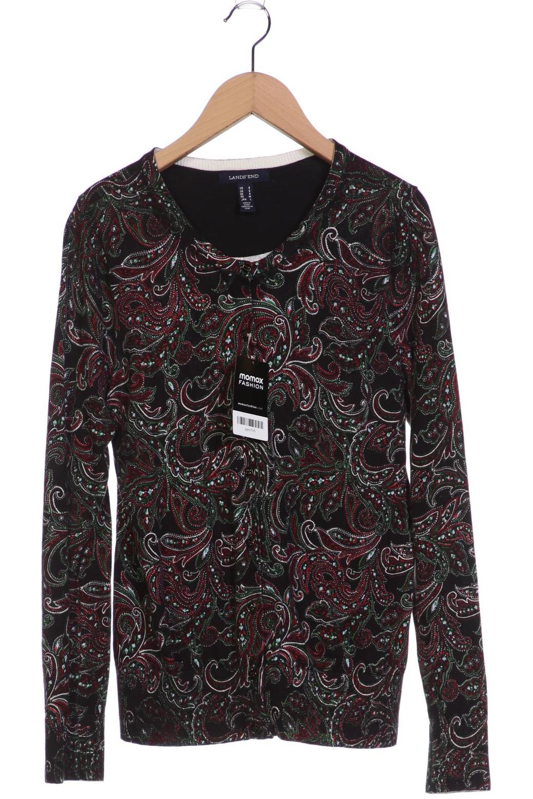 

Lands´End Damen Strickjacke, schwarz