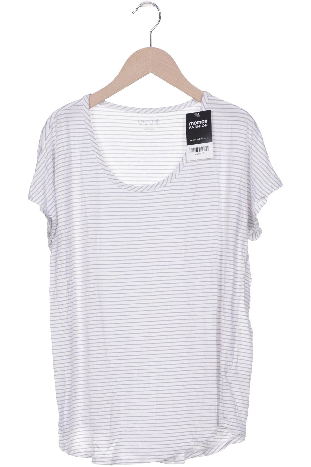 

Lands End Damen T-Shirt, weiß, Gr. 38