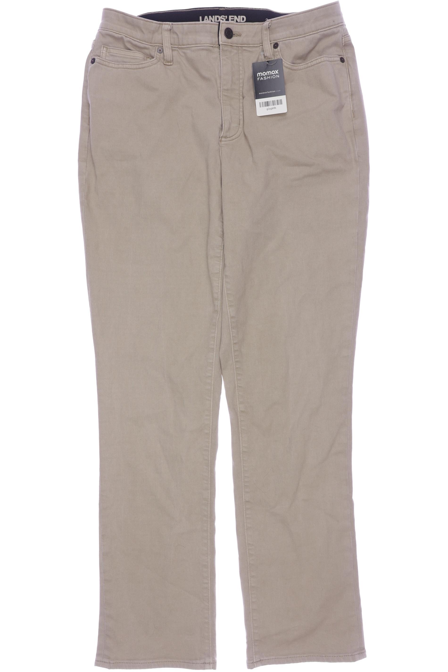 

Lands End Damen Jeans, beige, Gr. 42