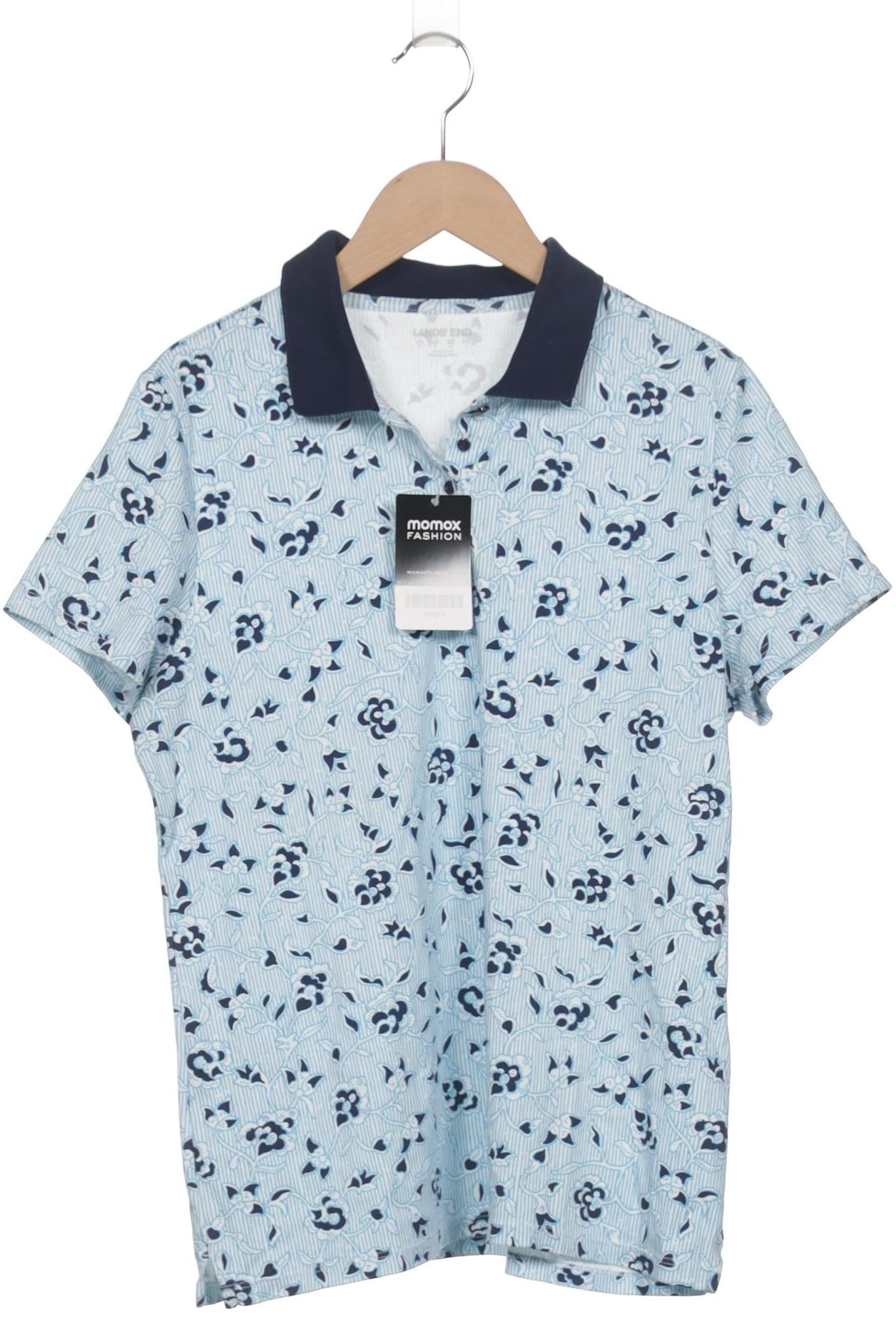 

Lands End Damen Poloshirt, hellblau, Gr. 38