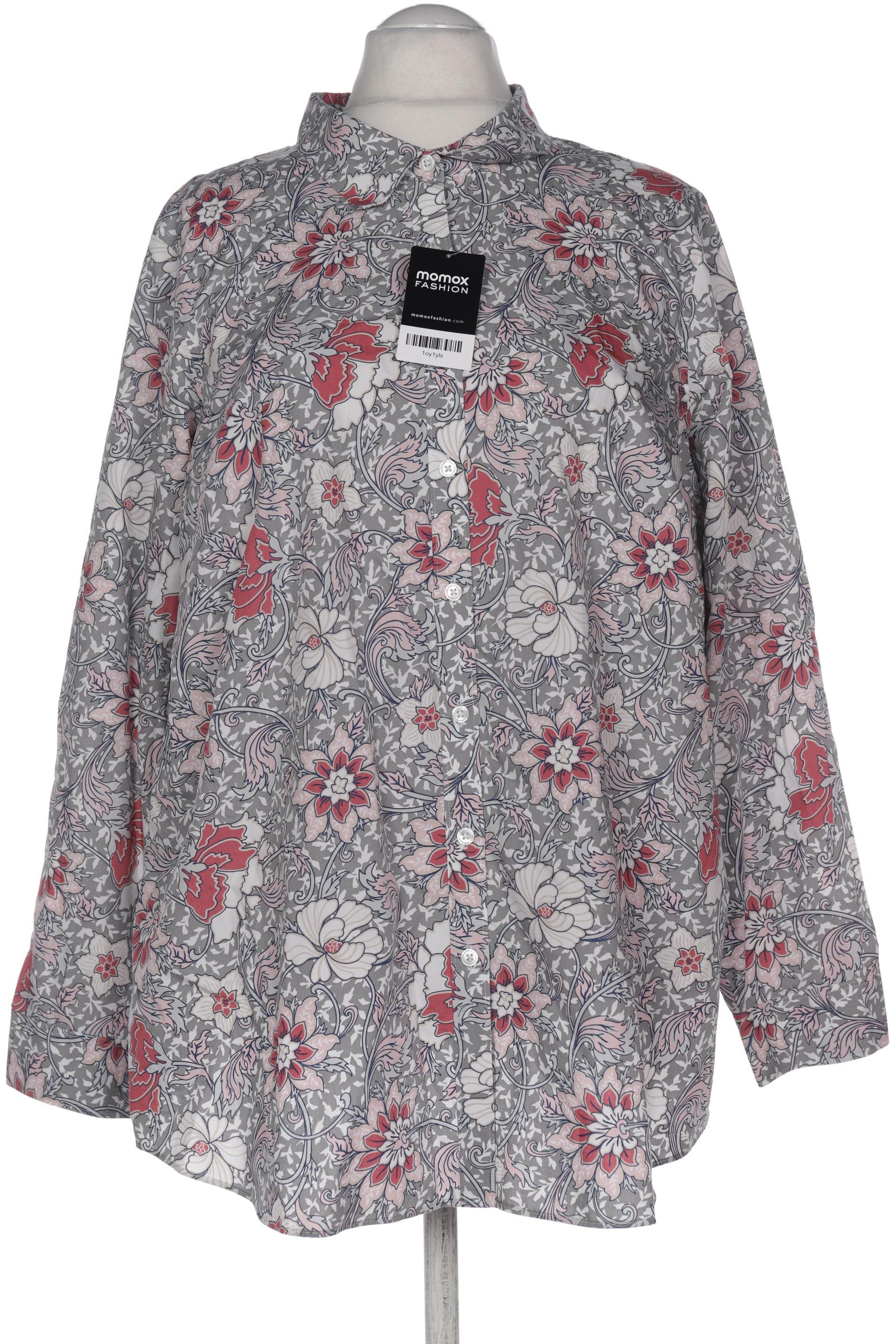 

Lands End Damen Bluse, grau, Gr. 56