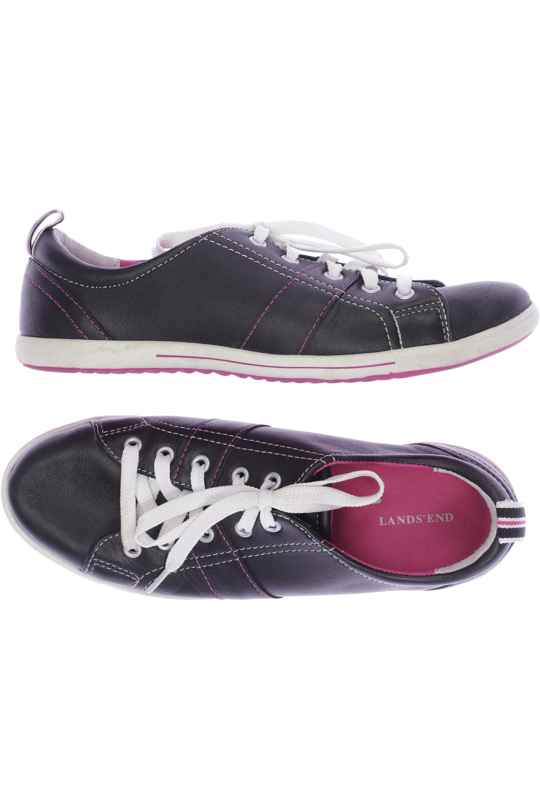 

Lands End Damen Halbschuh, schwarz, Gr. 40