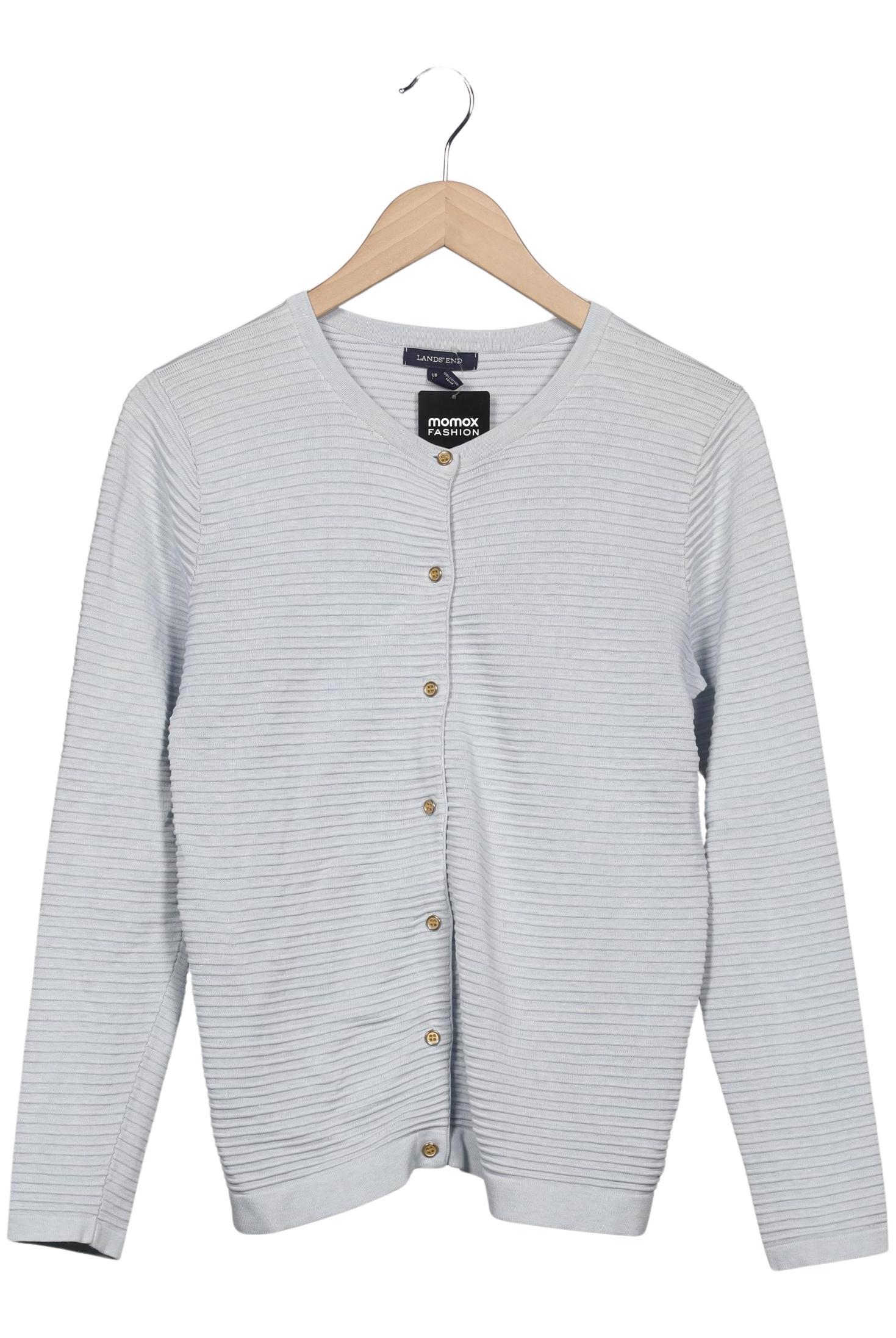 

Lands End Damen Strickjacke, hellblau, Gr. 36