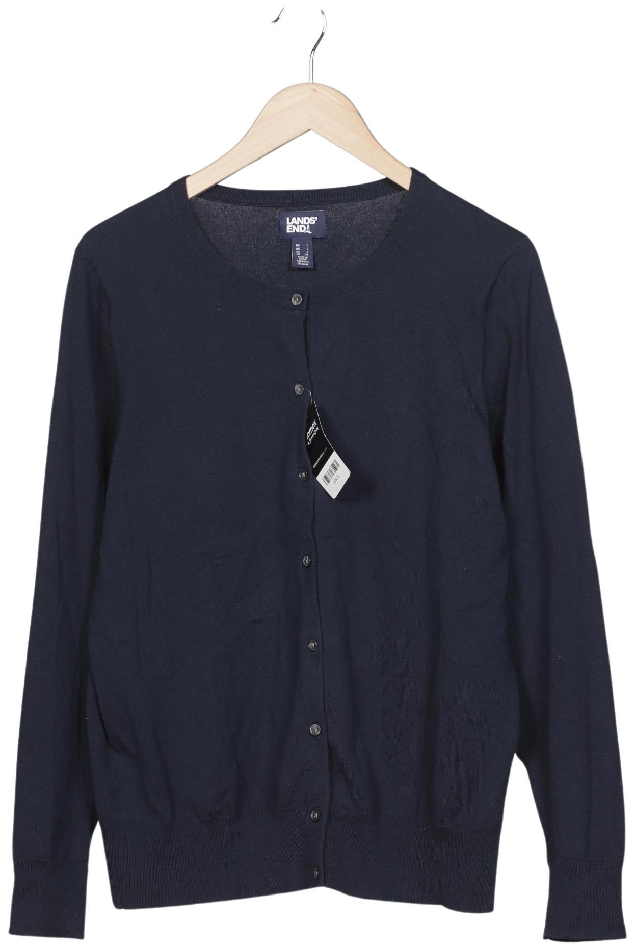 

Lands End Damen Strickjacke, marineblau, Gr. 42