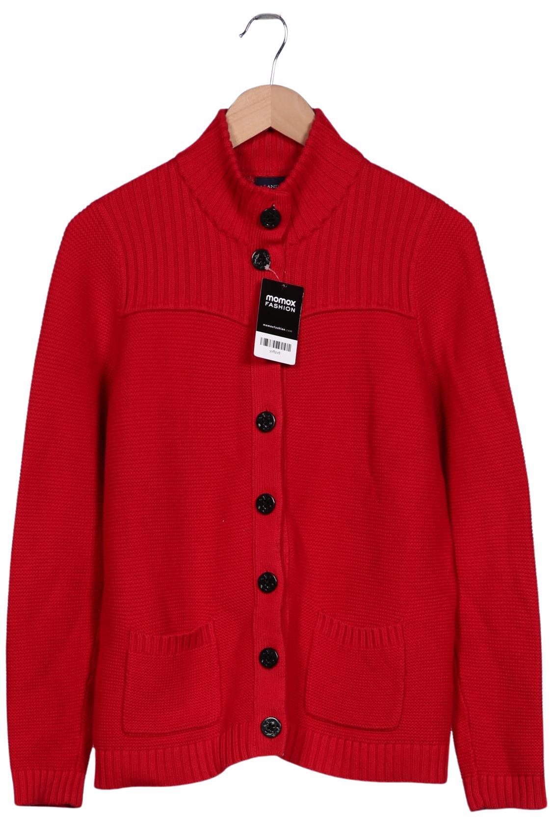 

Lands End Damen Strickjacke, rot, Gr. 38