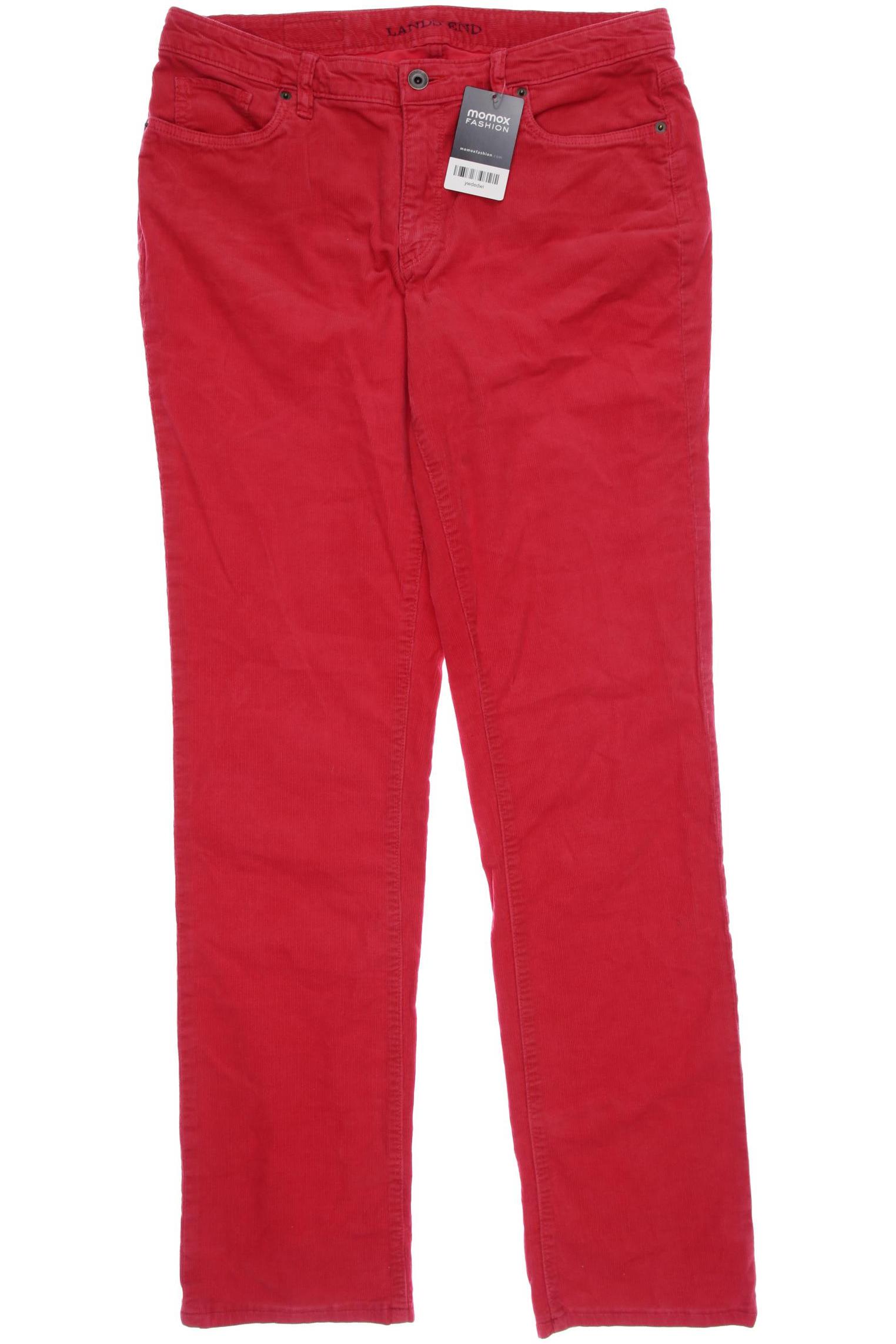 

Lands End Damen Stoffhose, rot, Gr. 42
