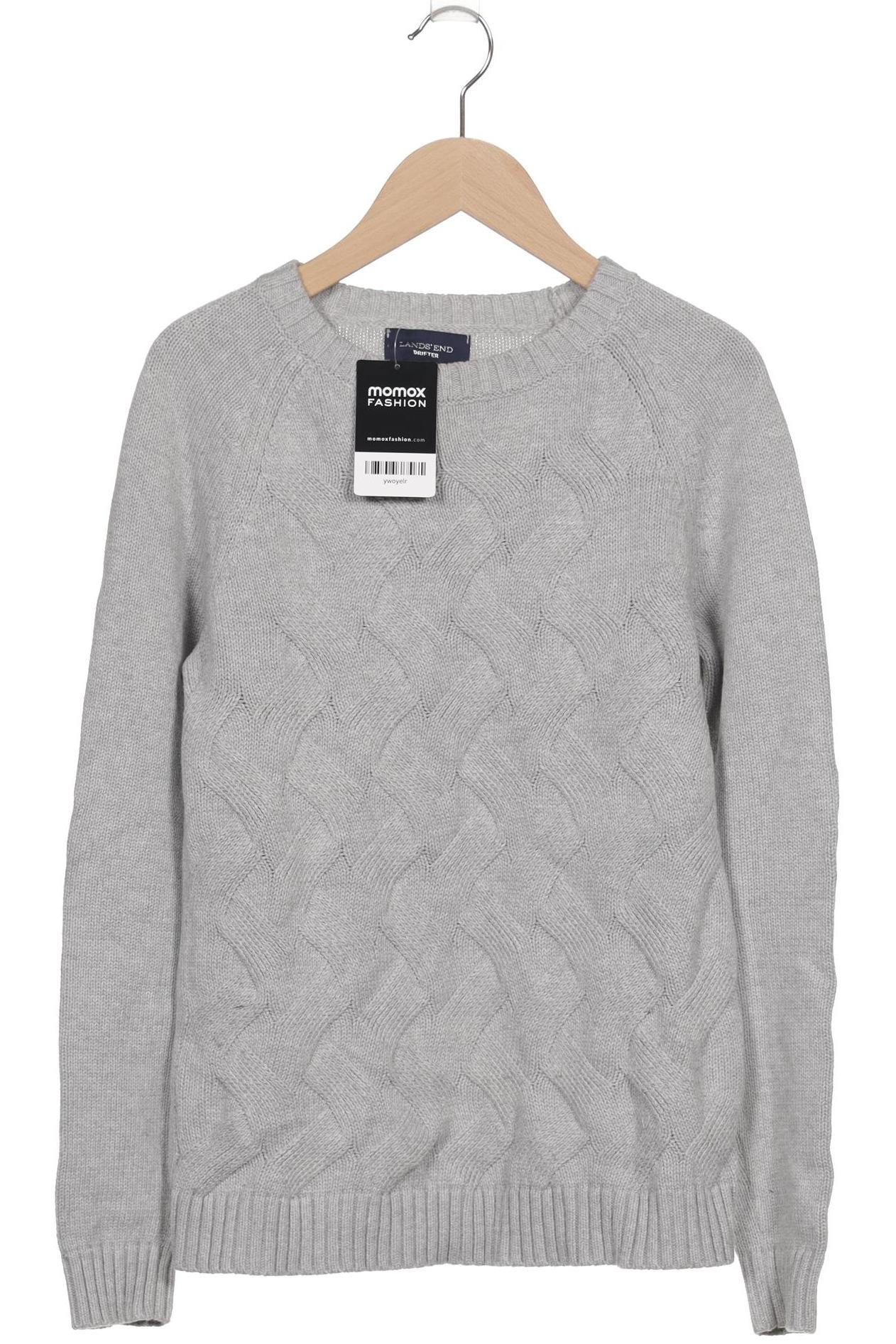 

Lands End Damen Pullover, grau, Gr. 36