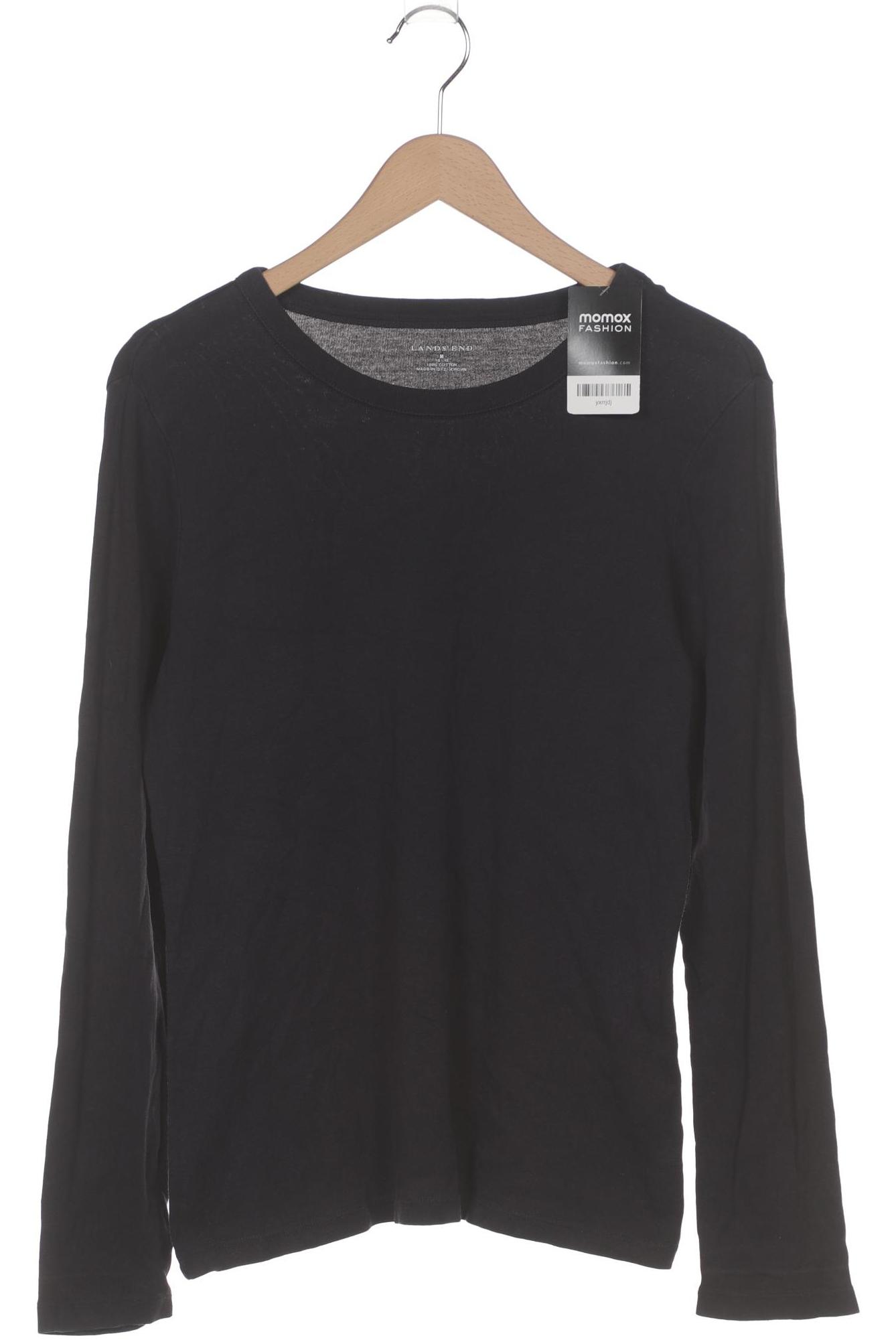 

Lands End Damen Langarmshirt, marineblau, Gr. 38
