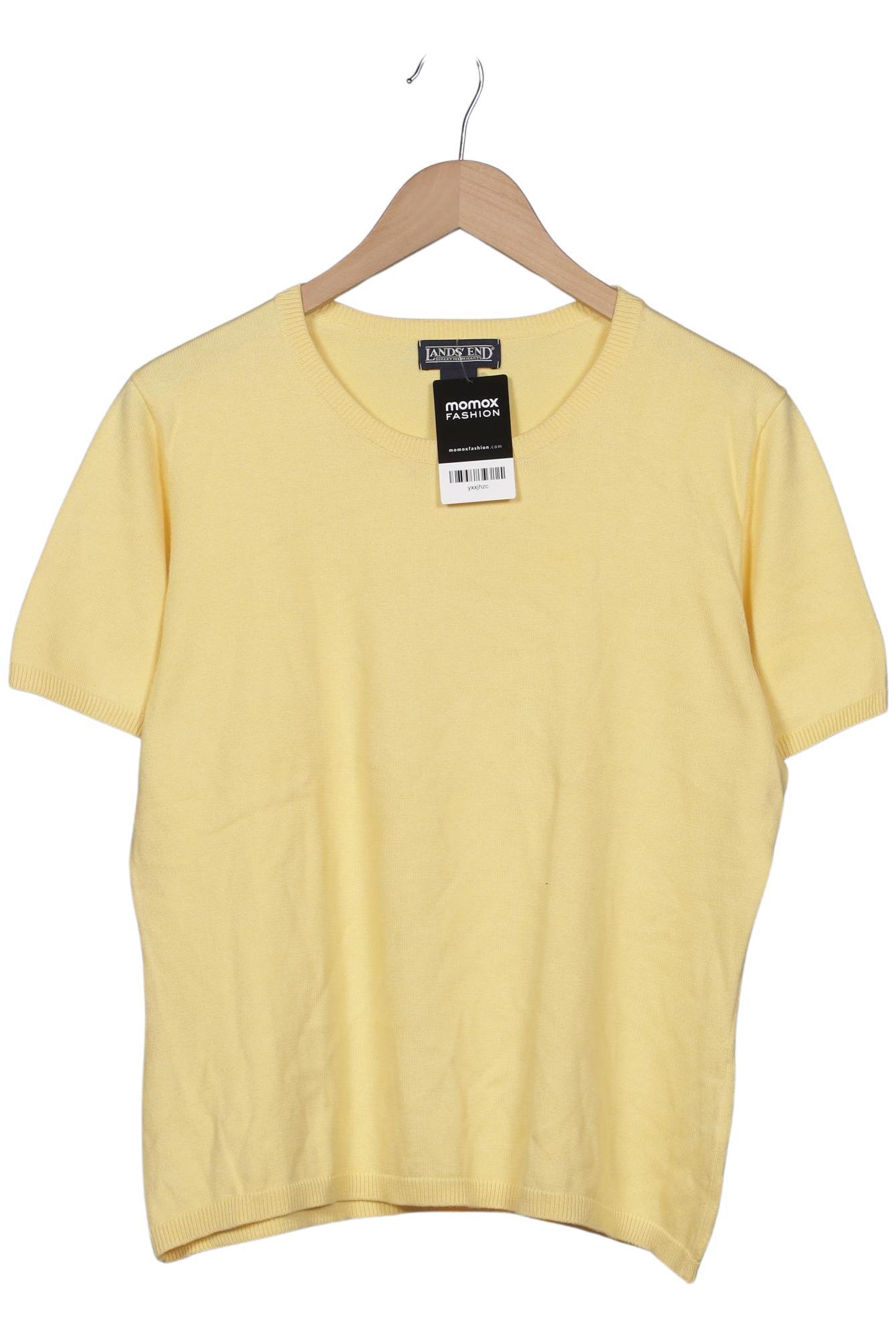 

Lands End Damen Pullover, gelb, Gr. 42