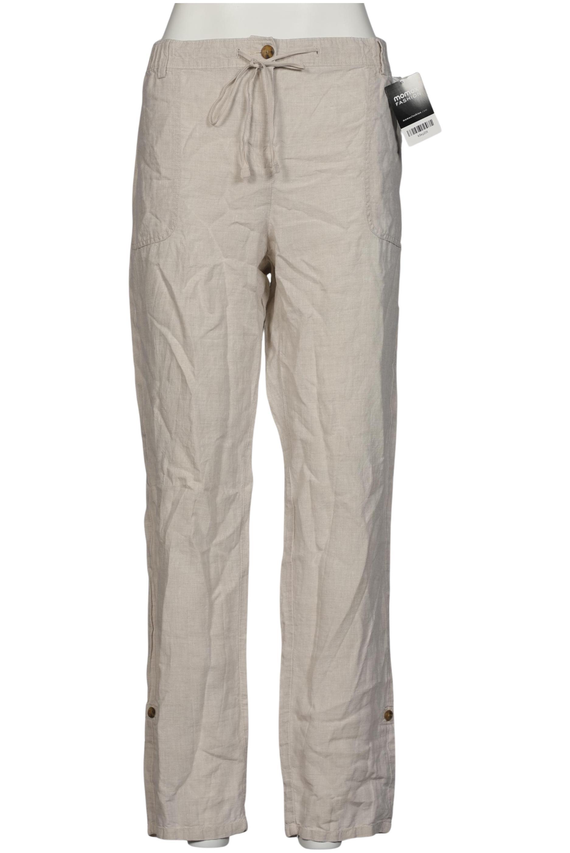 

Lands End Damen Stoffhose, beige, Gr. 46