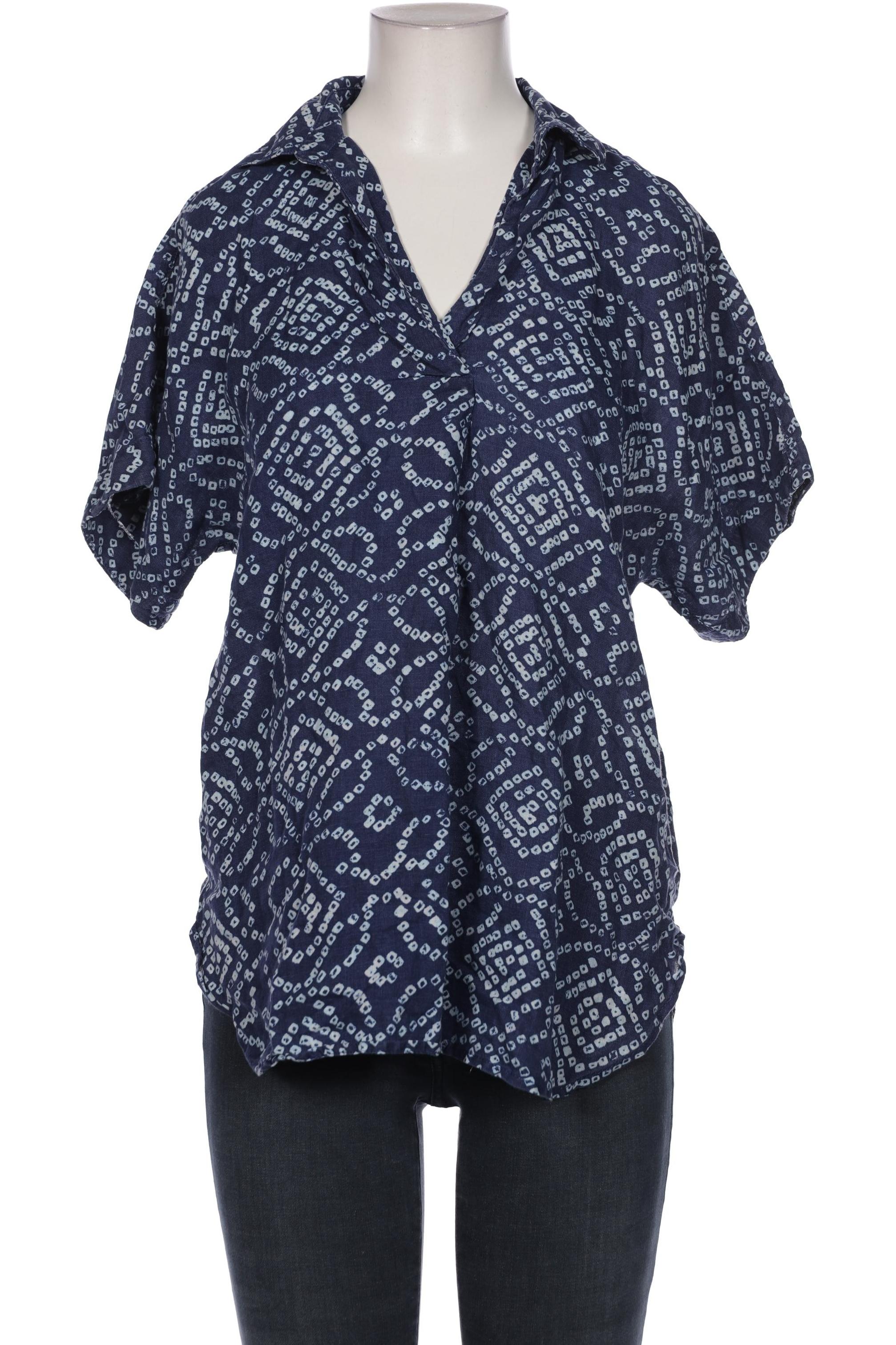 

Lands End Damen Bluse, blau, Gr. 36