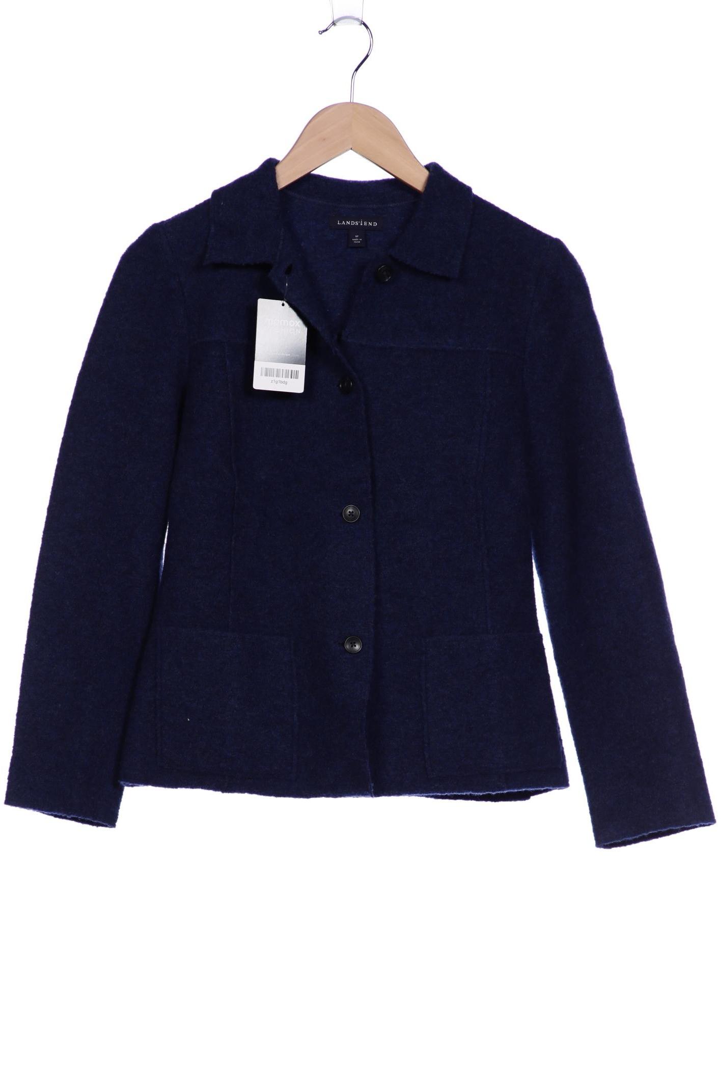 

Lands End Damen Jacke, marineblau, Gr. 6