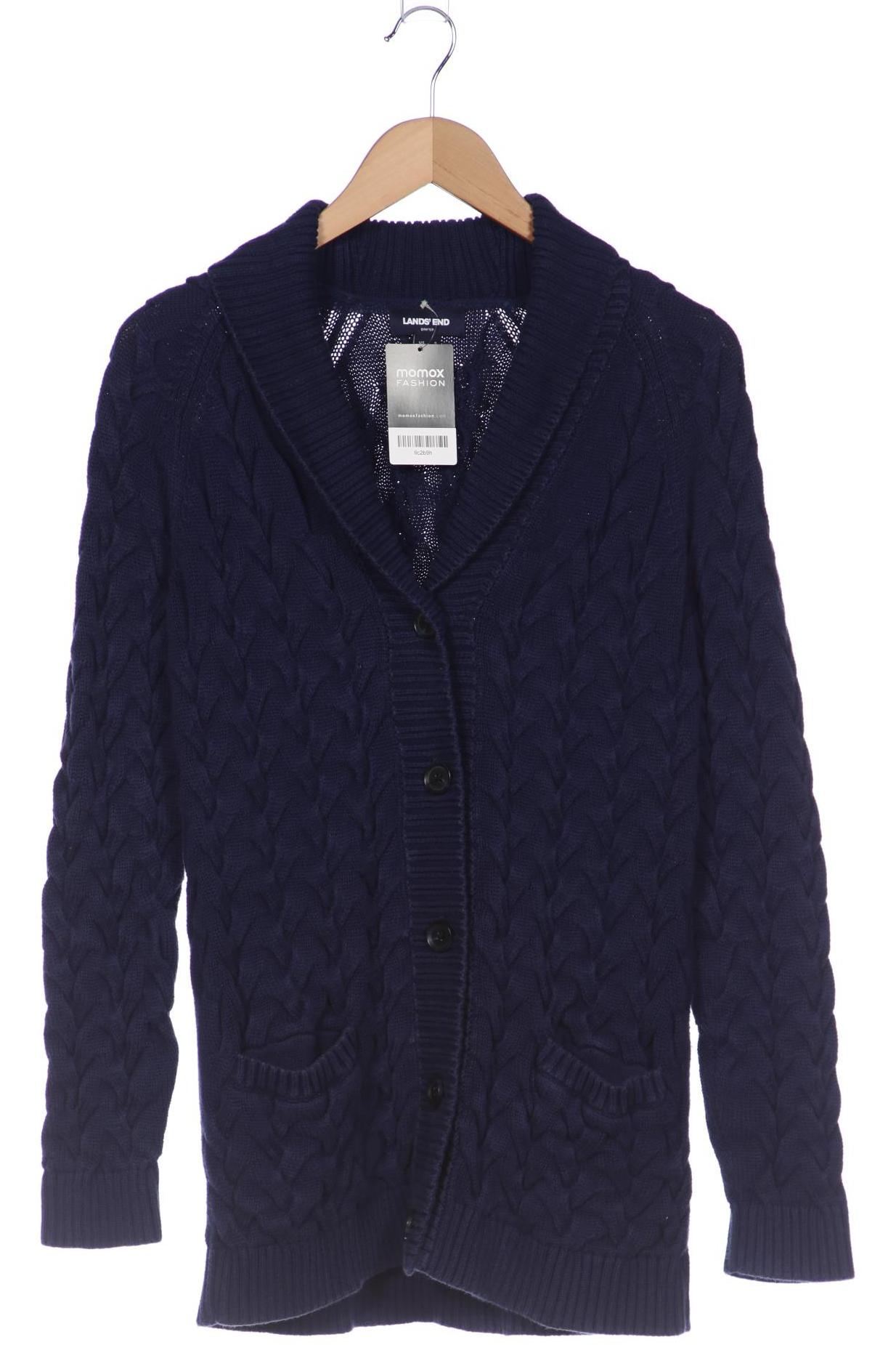 

Lands End Damen Strickjacke, marineblau, Gr. 36