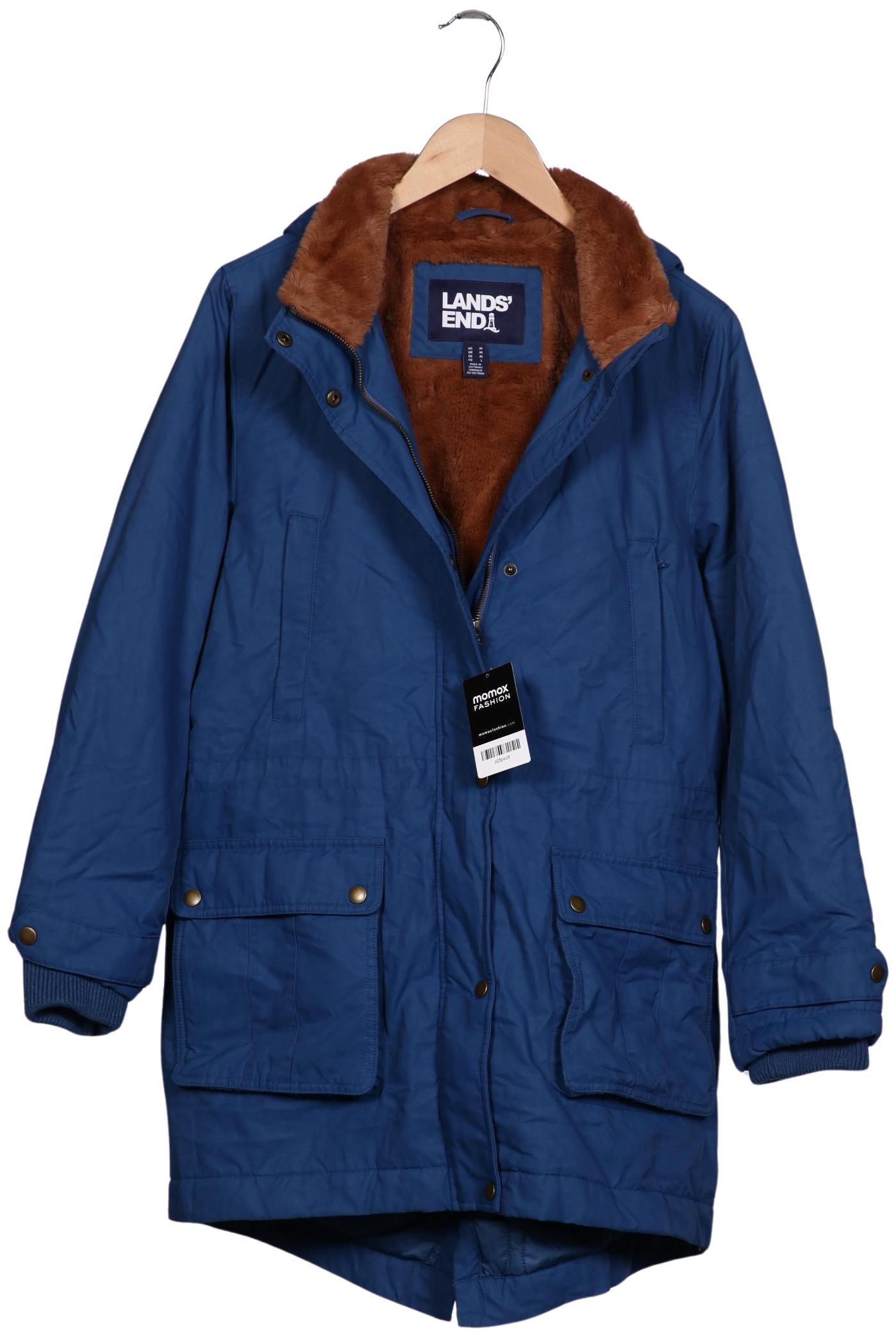 

Lands End Damen Mantel, blau, Gr. 38
