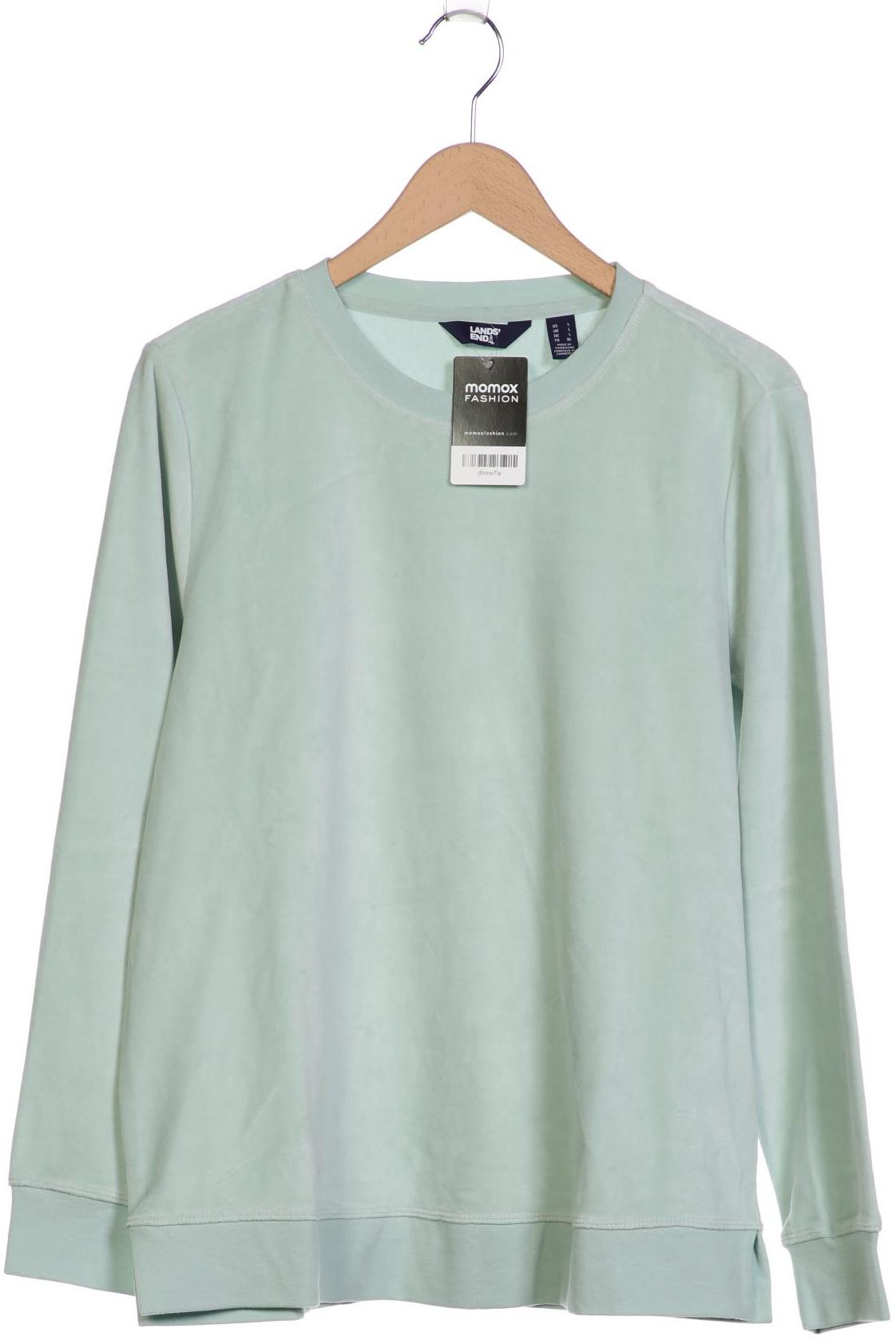 

Lands End Damen Sweatshirt, hellgrün, Gr. 42