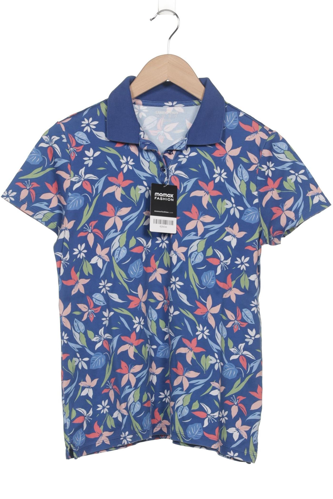 

Lands End Damen Poloshirt, blau, Gr. 36