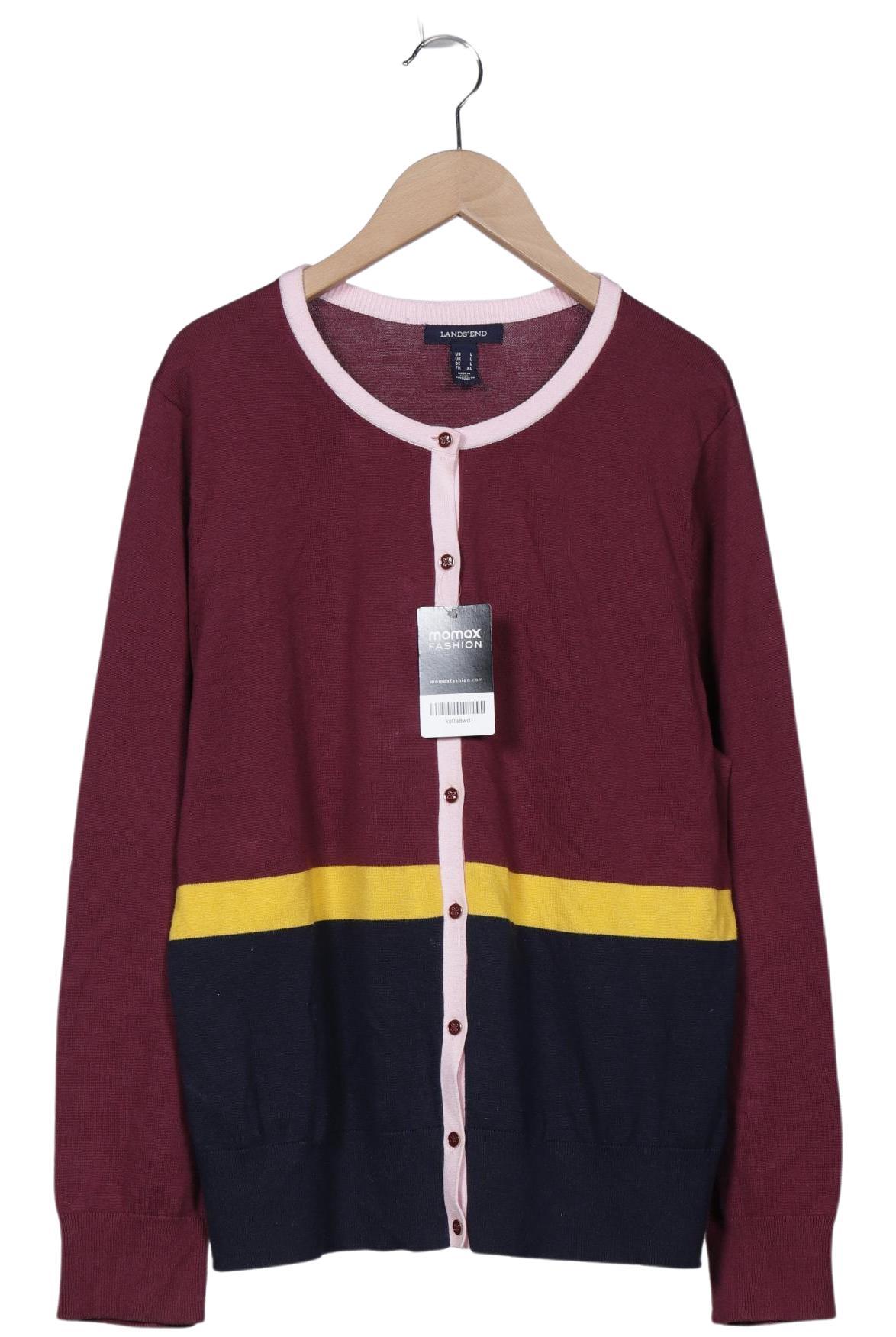 

Lands End Damen Strickjacke, pink, Gr. 42