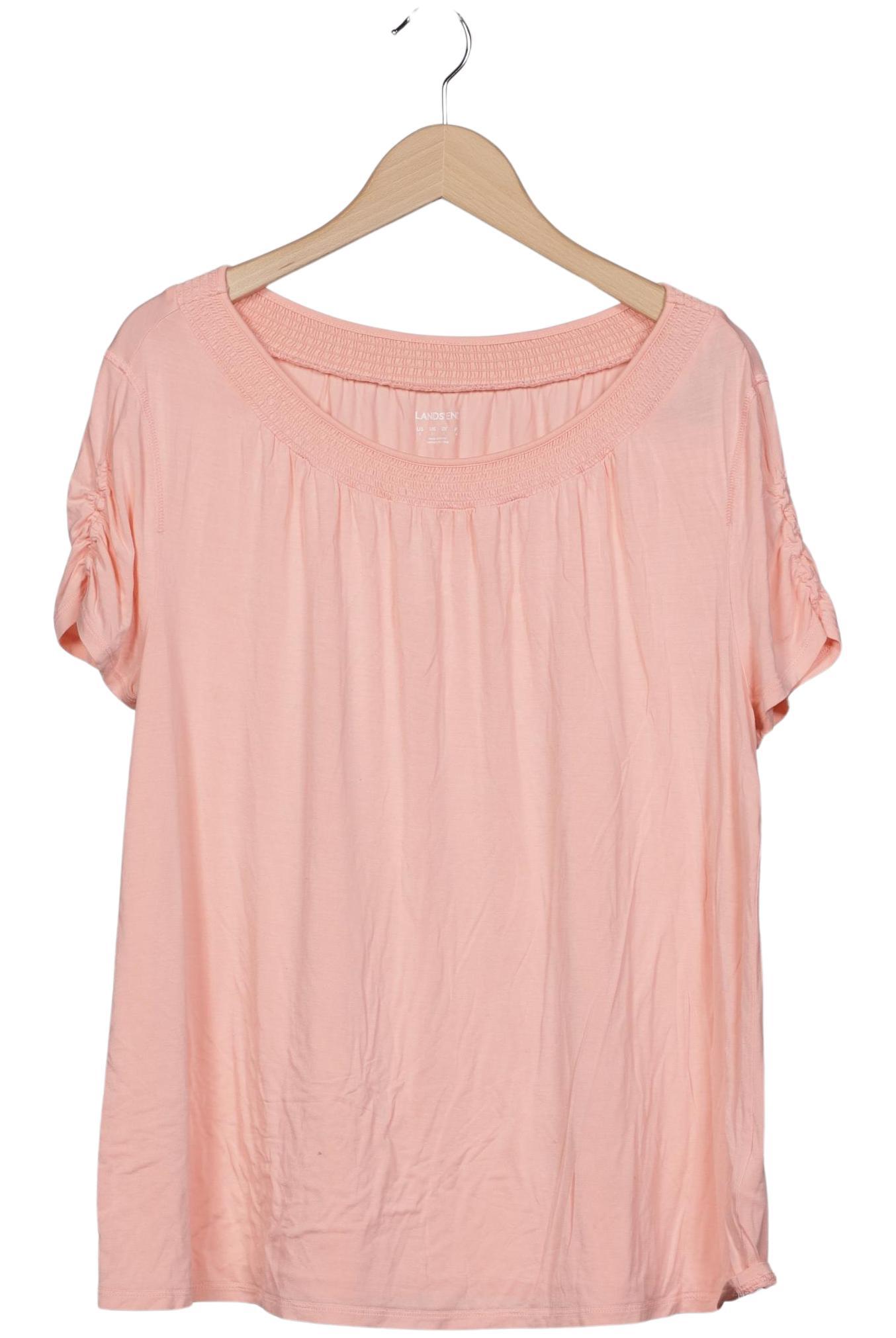 

Lands End Damen T-Shirt, pink, Gr. 42