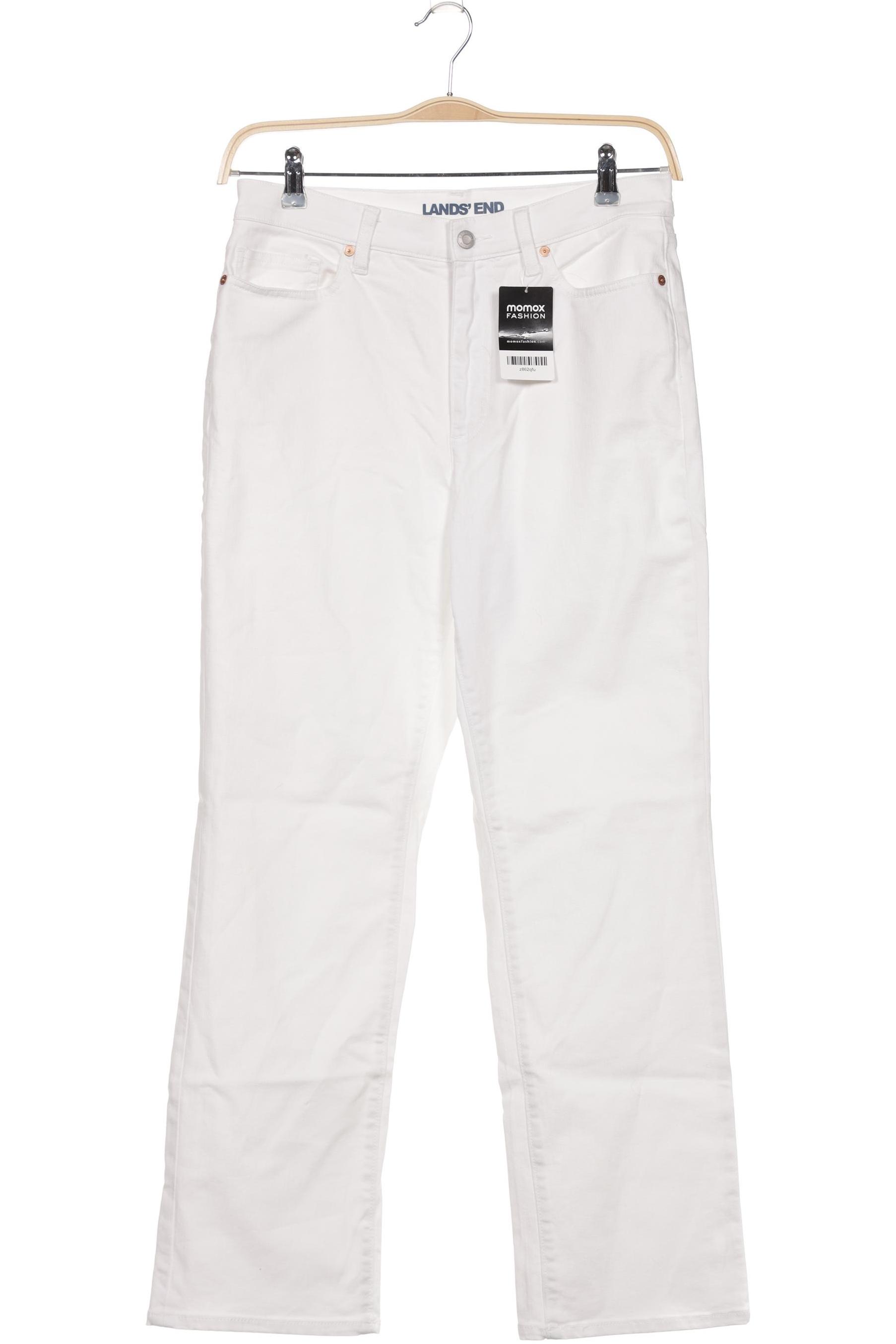 

Lands End Damen Jeans, weiß, Gr. 40