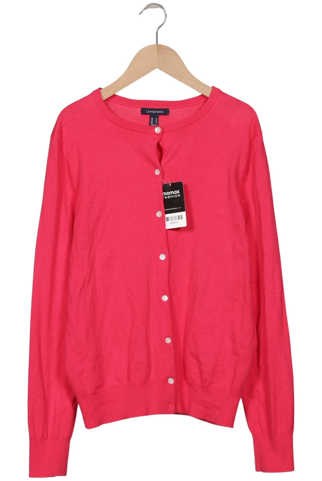 

Lands End Damen Strickjacke, pink, Gr. 38
