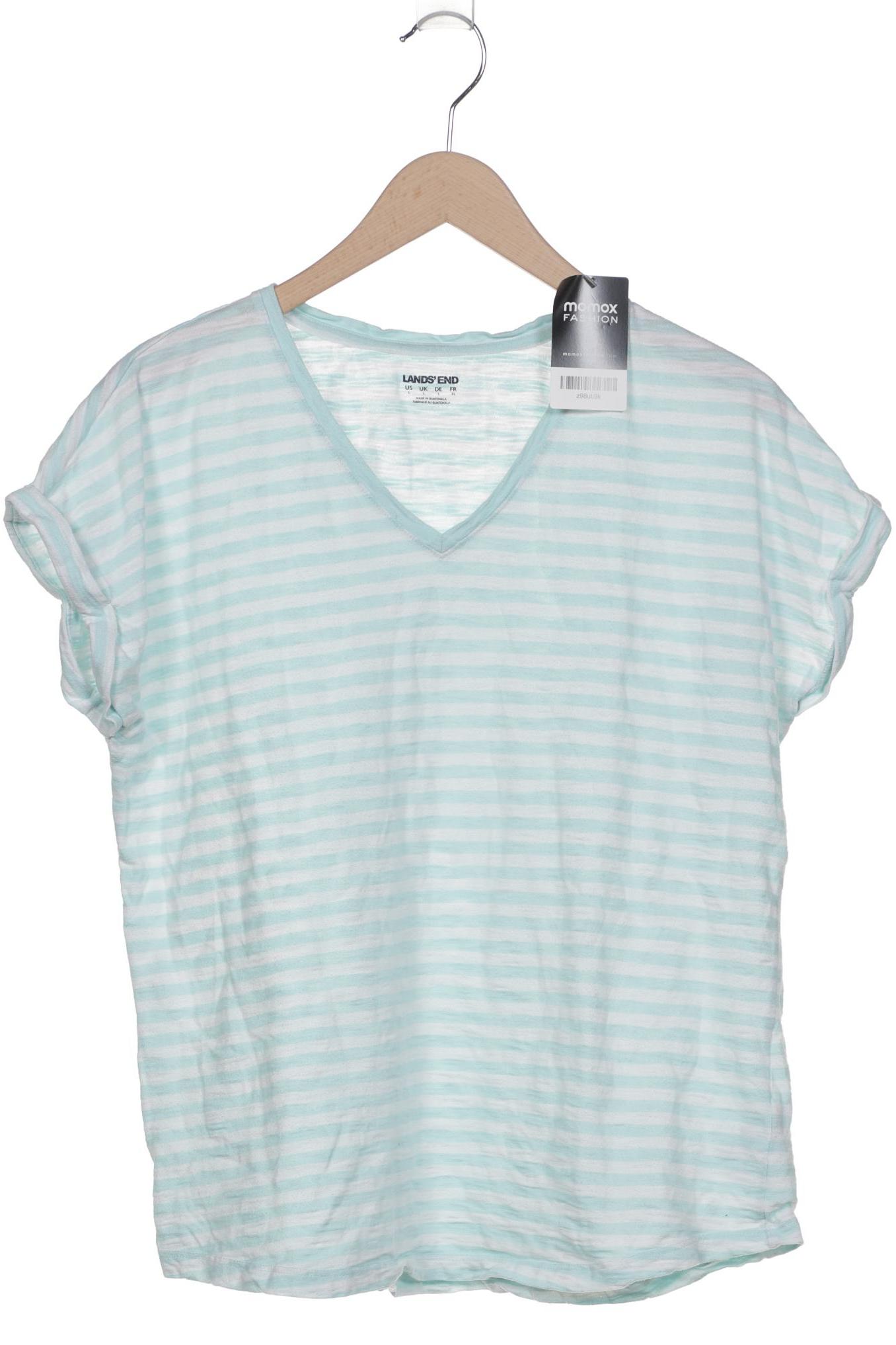 

Lands End Damen T-Shirt, hellgrün, Gr. 42