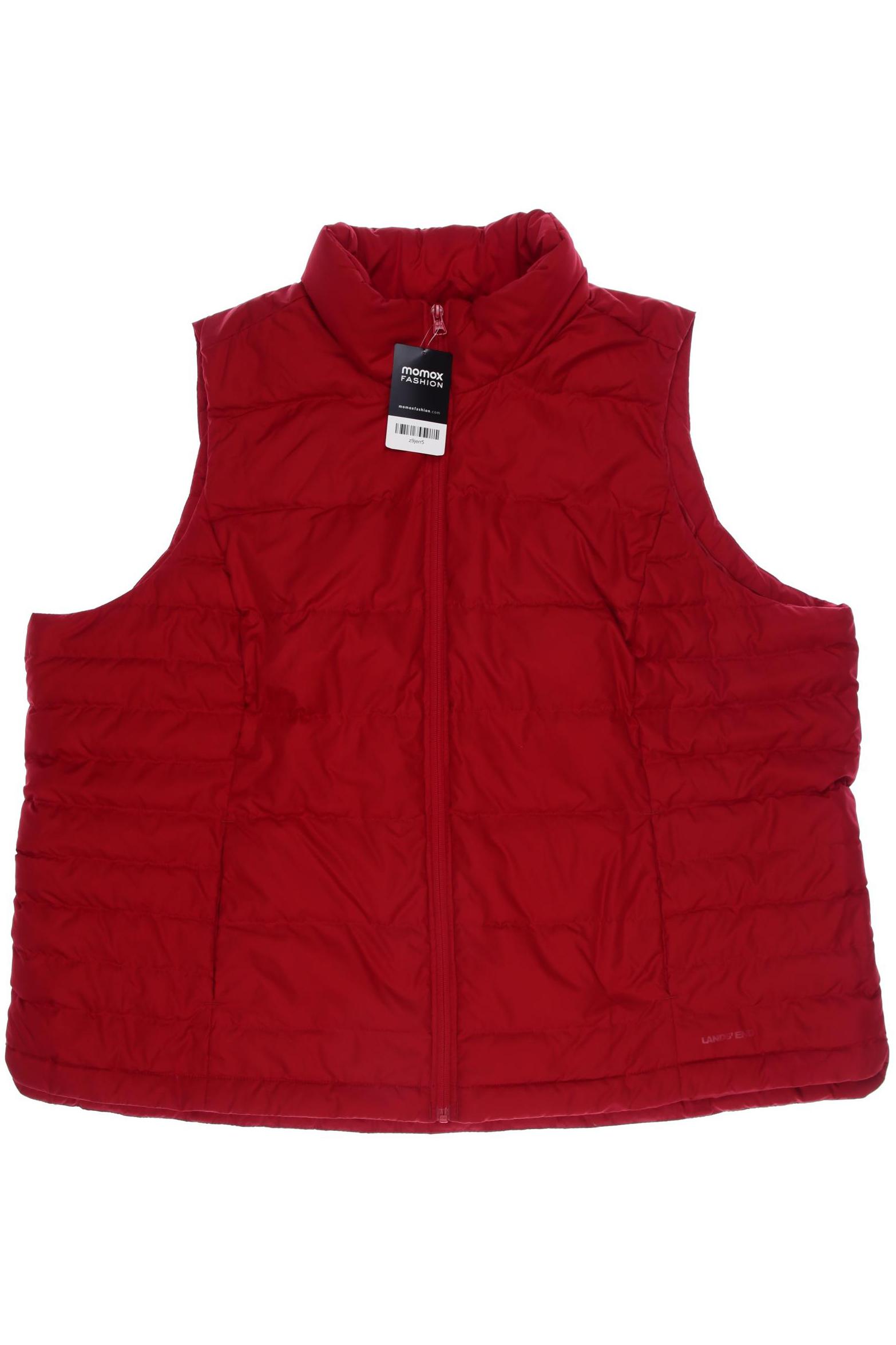 

Lands End Damen Weste, rot, Gr. 52
