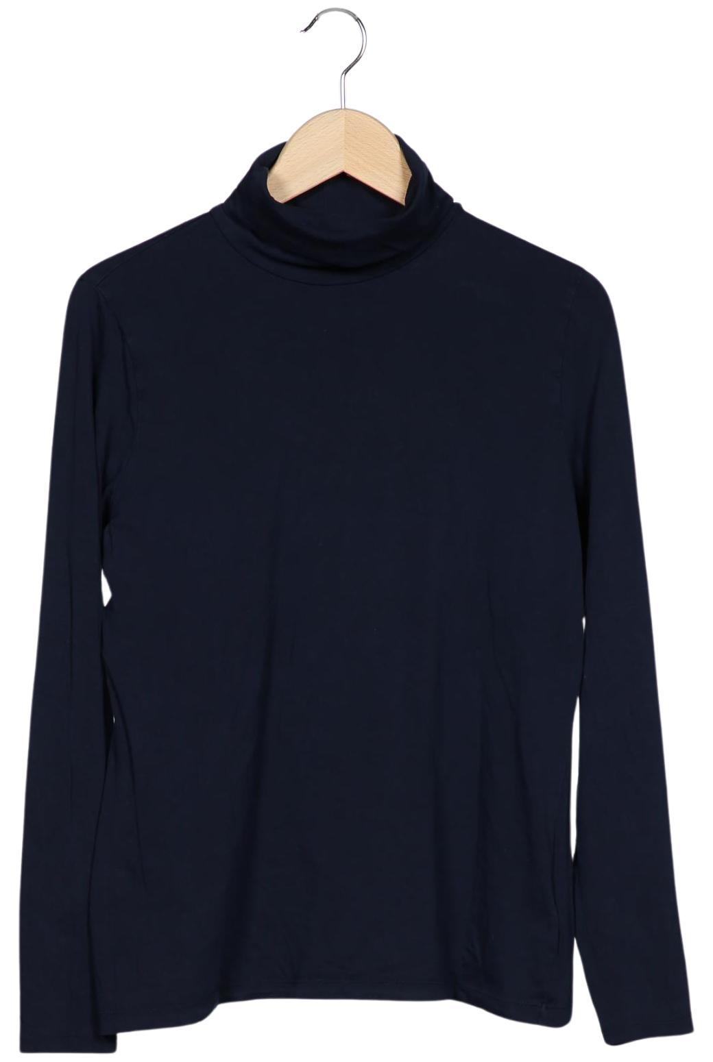 

Lands End Damen Langarmshirt, marineblau, Gr. 38