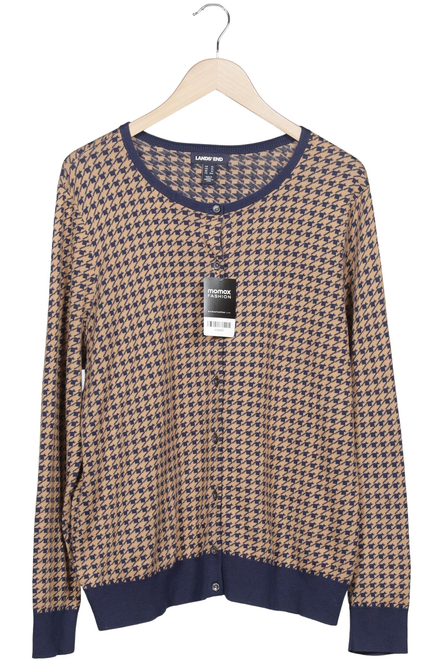 

Lands End Damen Strickjacke, mehrfarbig, Gr. 44