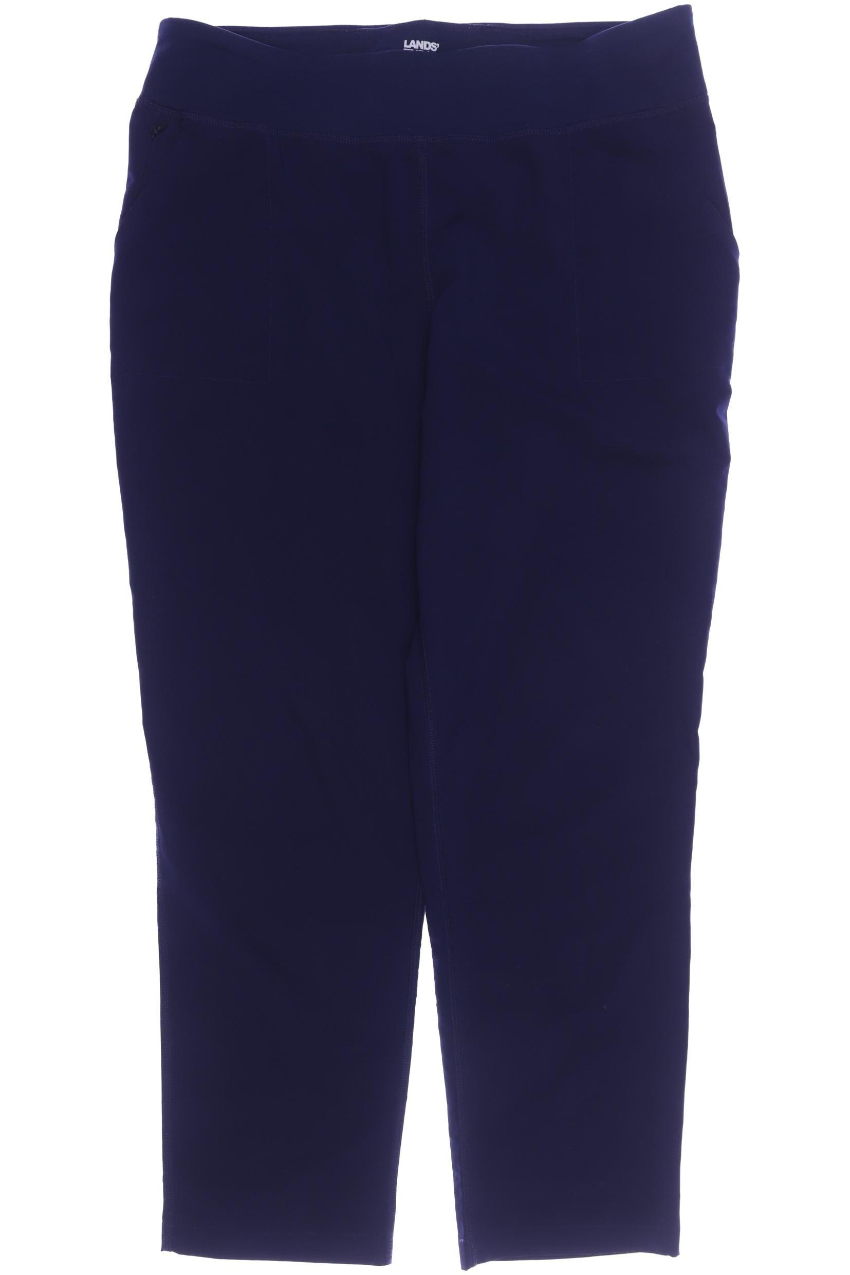 

Lands End Damen Stoffhose, blau, Gr. 0