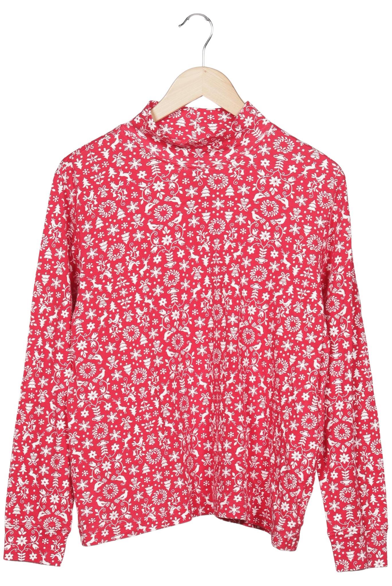 

Lands End Damen Langarmshirt, rot, Gr. 42