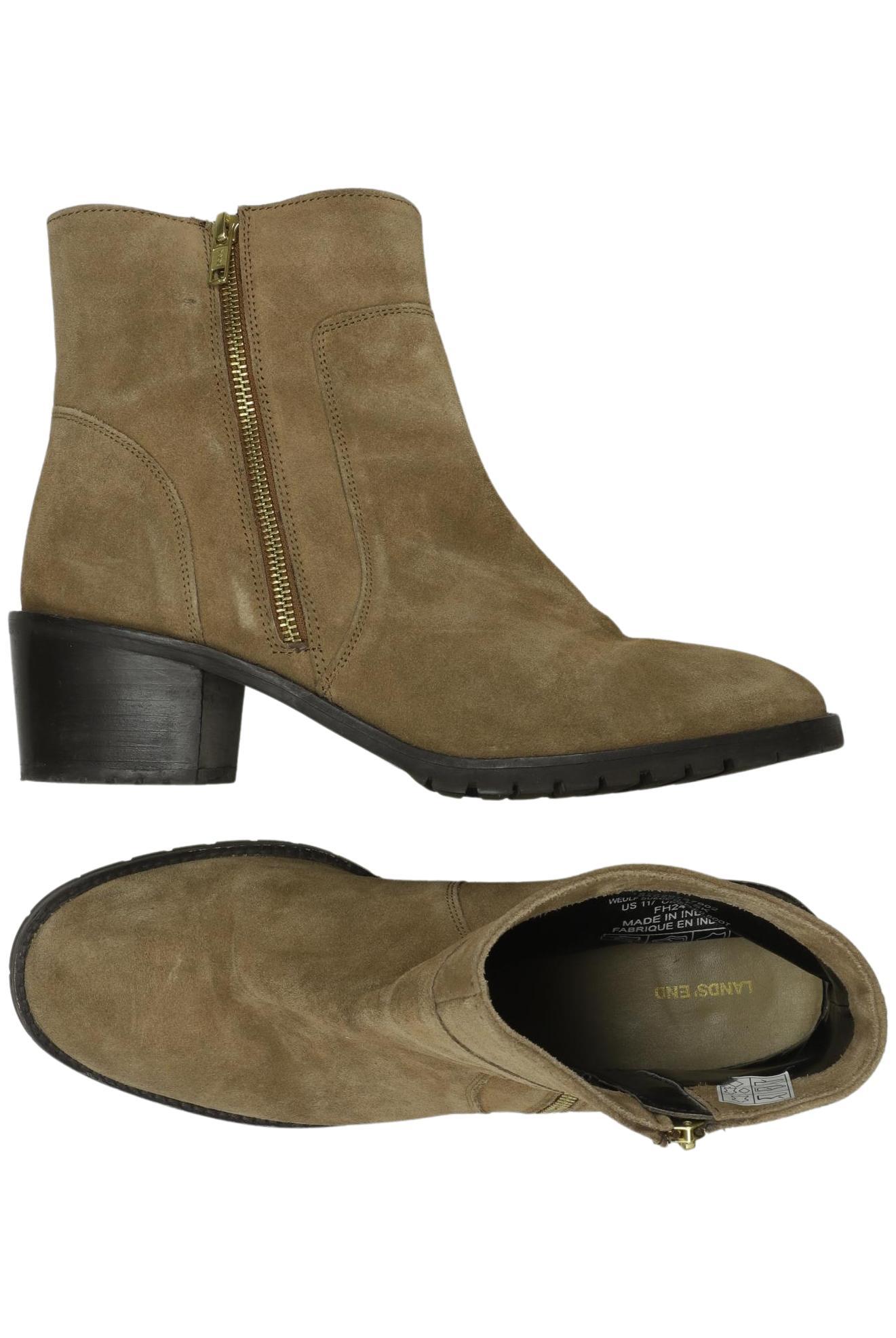 

Lands End Damen Stiefelette, braun, Gr. 43