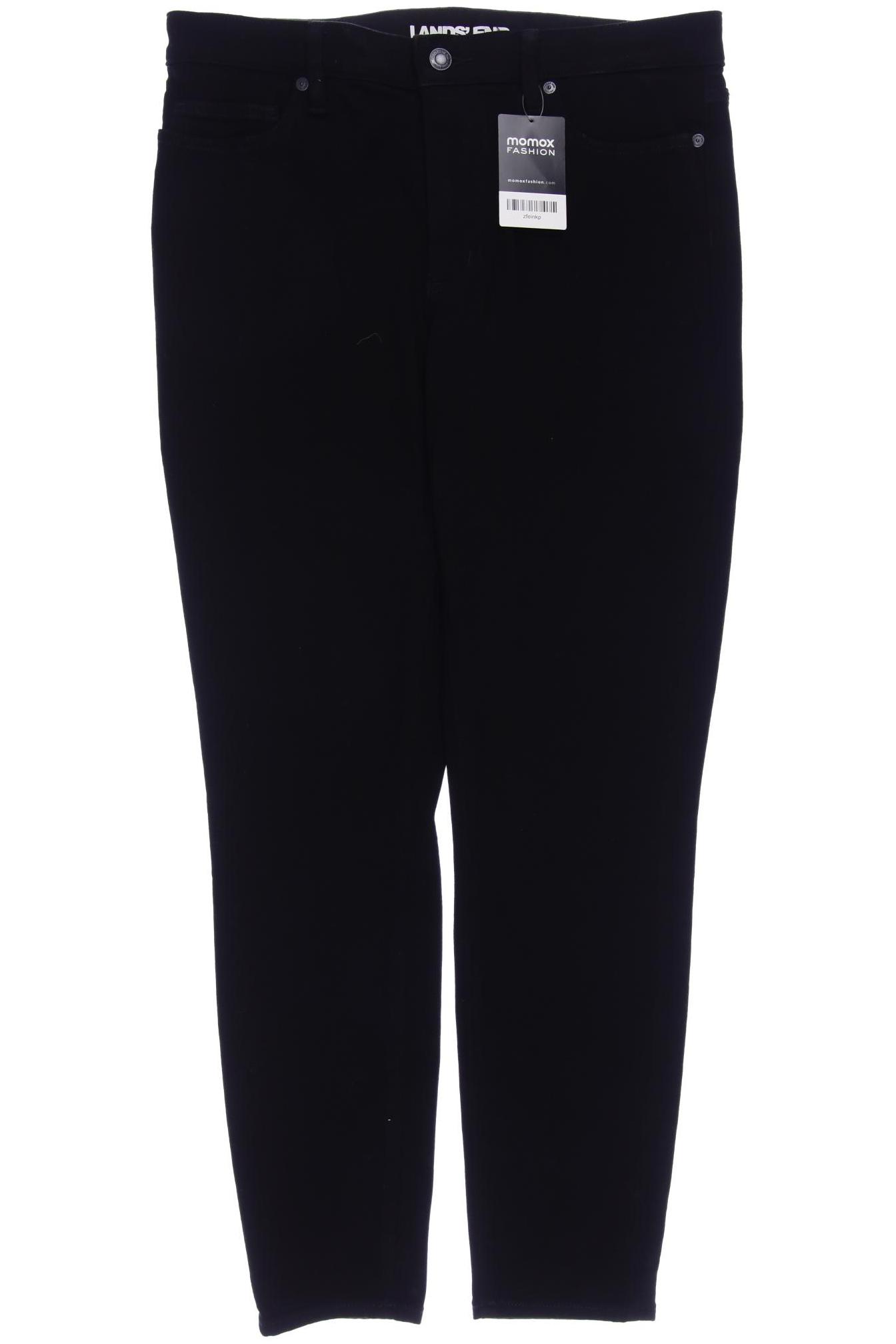 

Lands End Damen Stoffhose, schwarz, Gr. 42