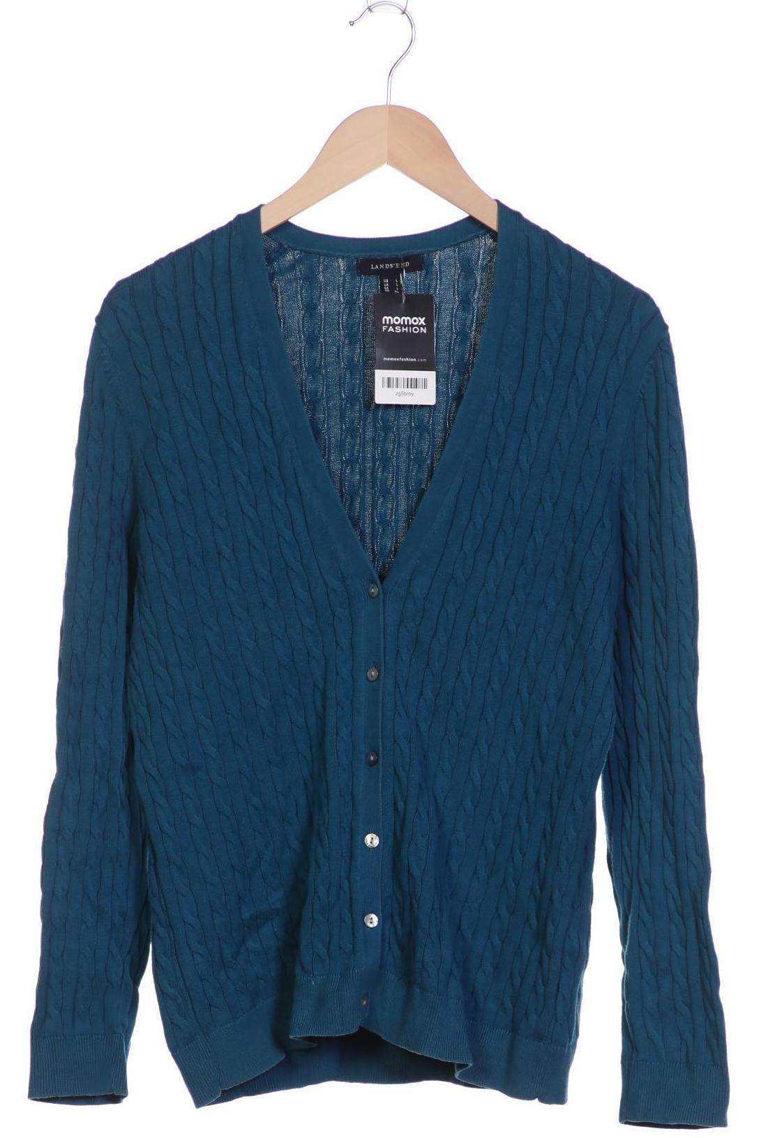 

Lands´End Damen Strickjacke, blau