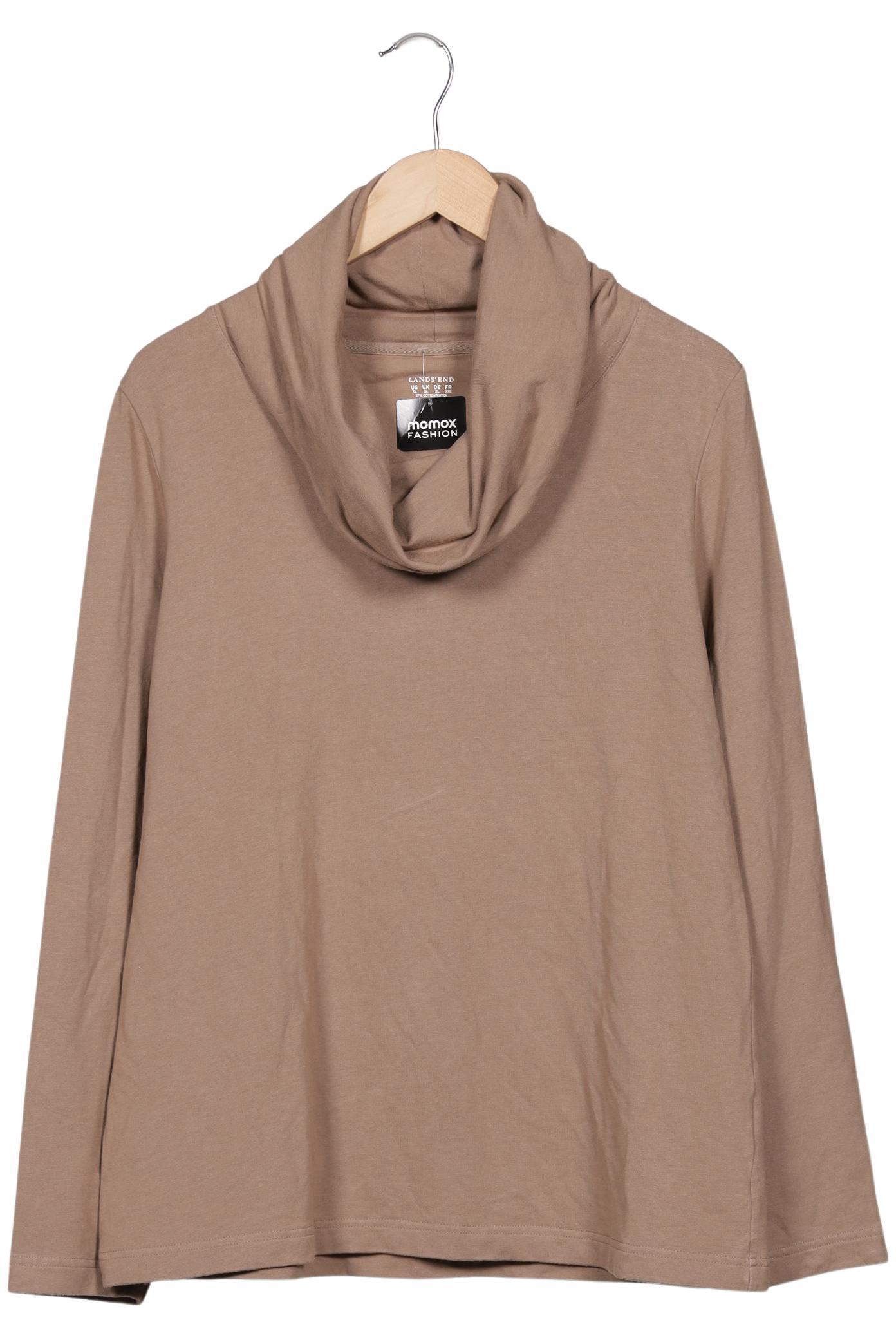 

Lands End Damen Sweatshirt, beige, Gr. 44