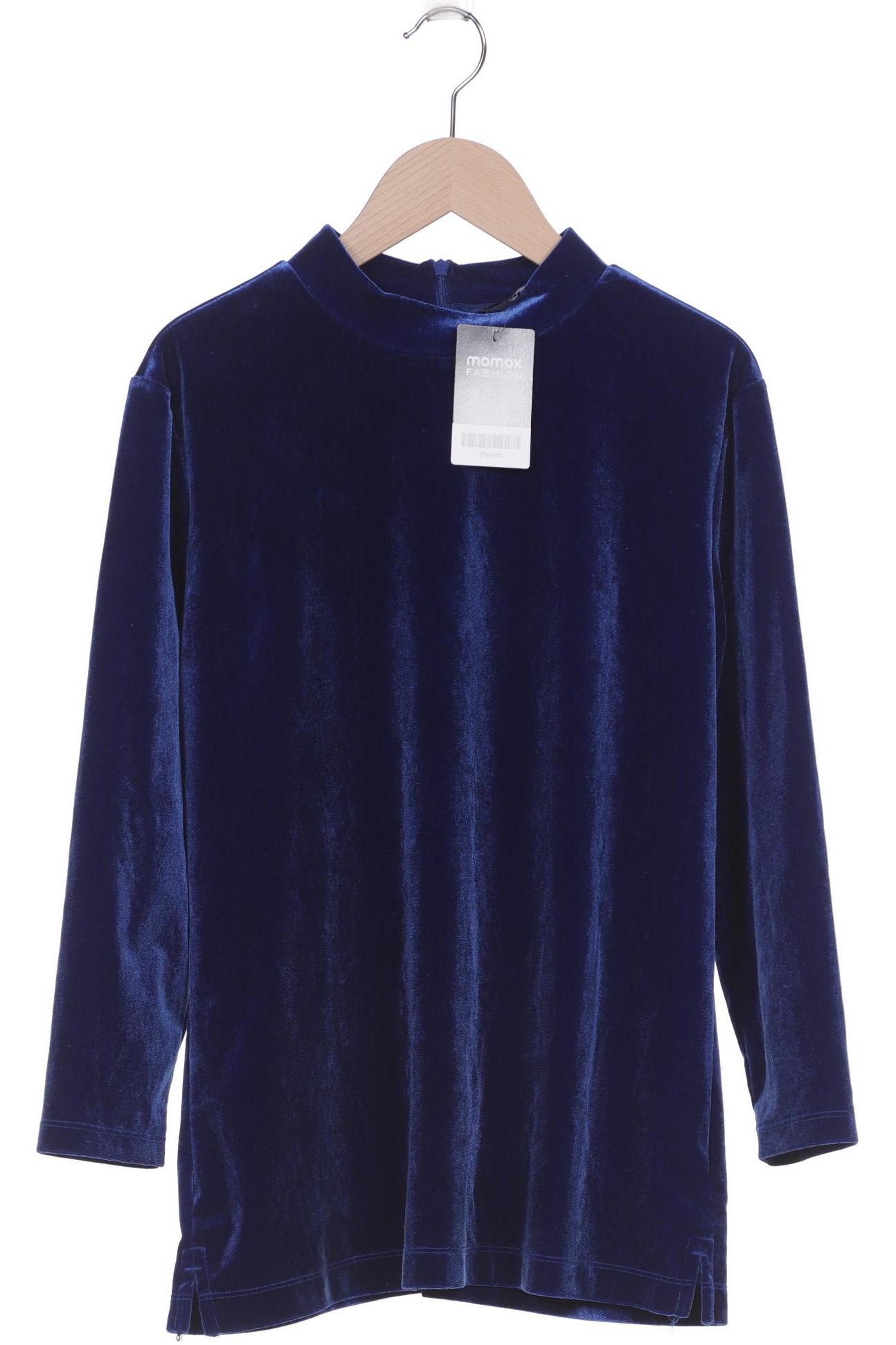 

Lands End Damen Langarmshirt, blau, Gr. 36