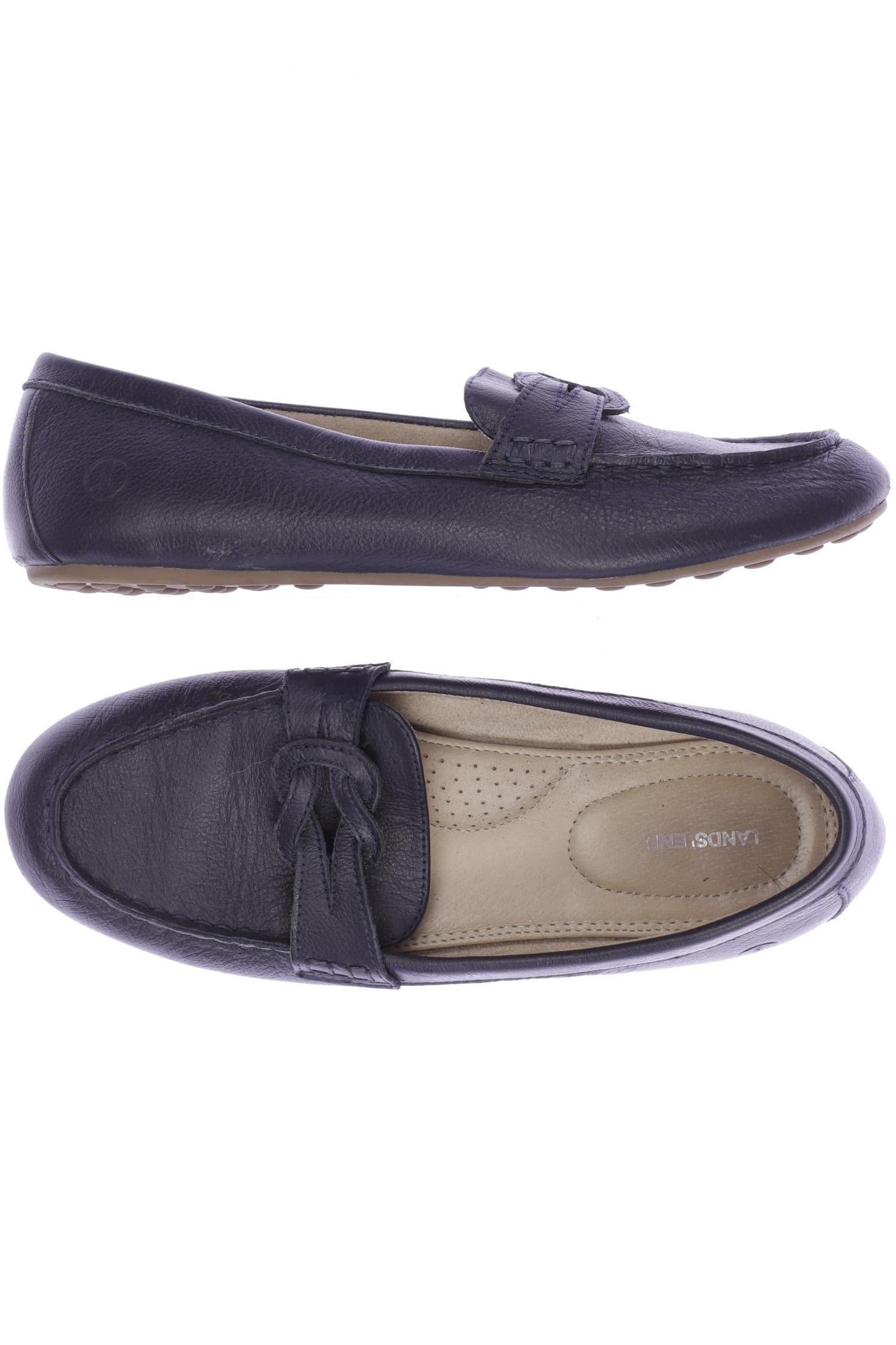 

Lands End Damen Halbschuh, marineblau, Gr. 39